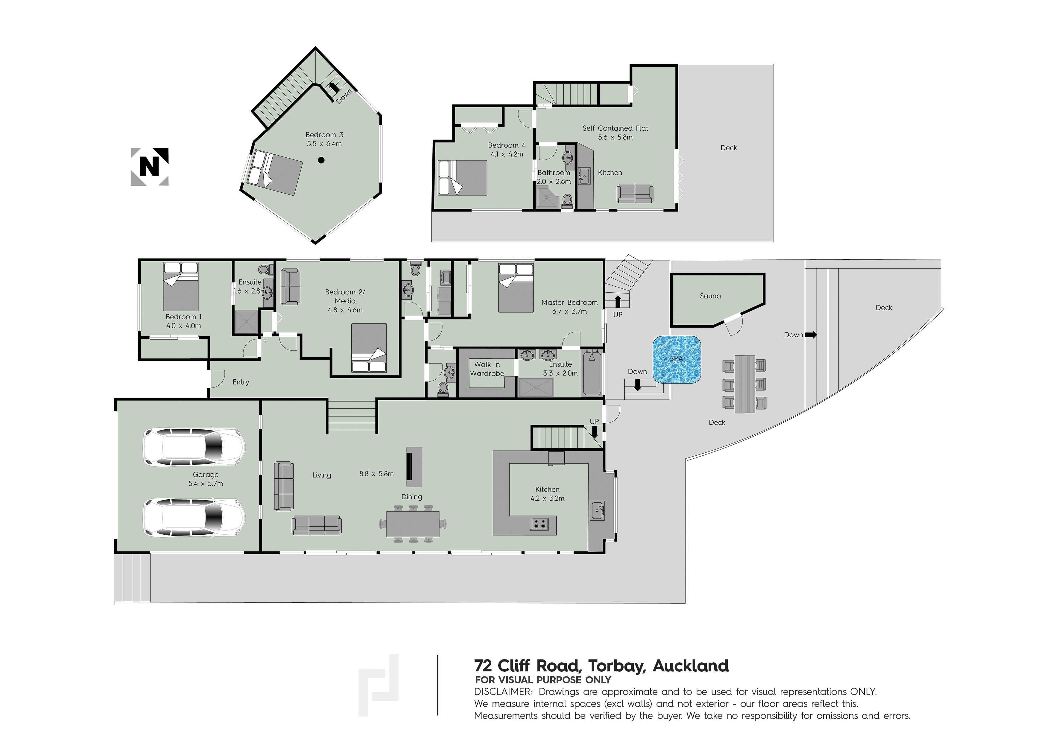  72 Cliff Road, Torbay - 物件實景