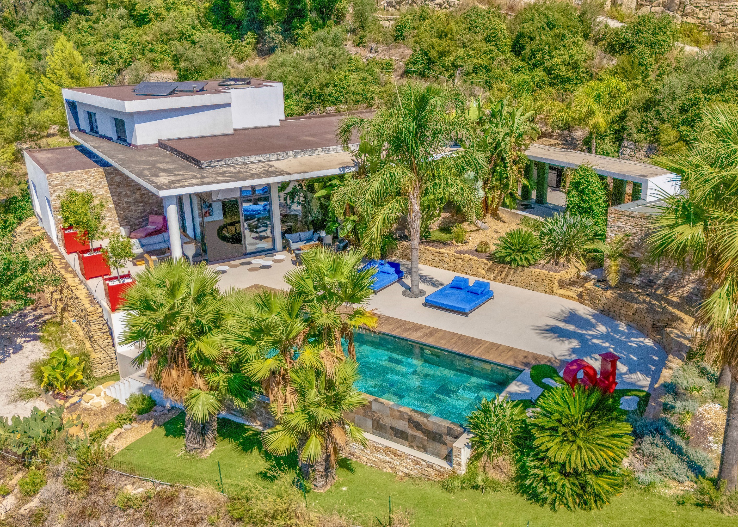  La Valette-du-Var – Contemporary Villa with Sea View - 物件實景