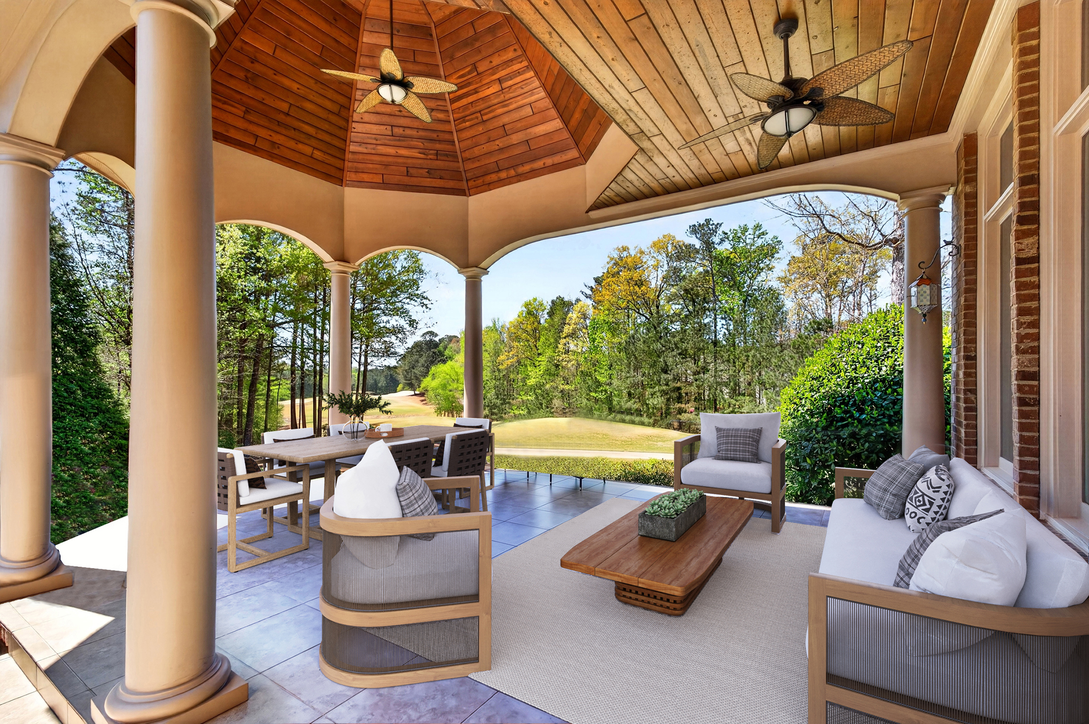  Luxury French Estate with Sweeping Golf Course Views - 物件實景