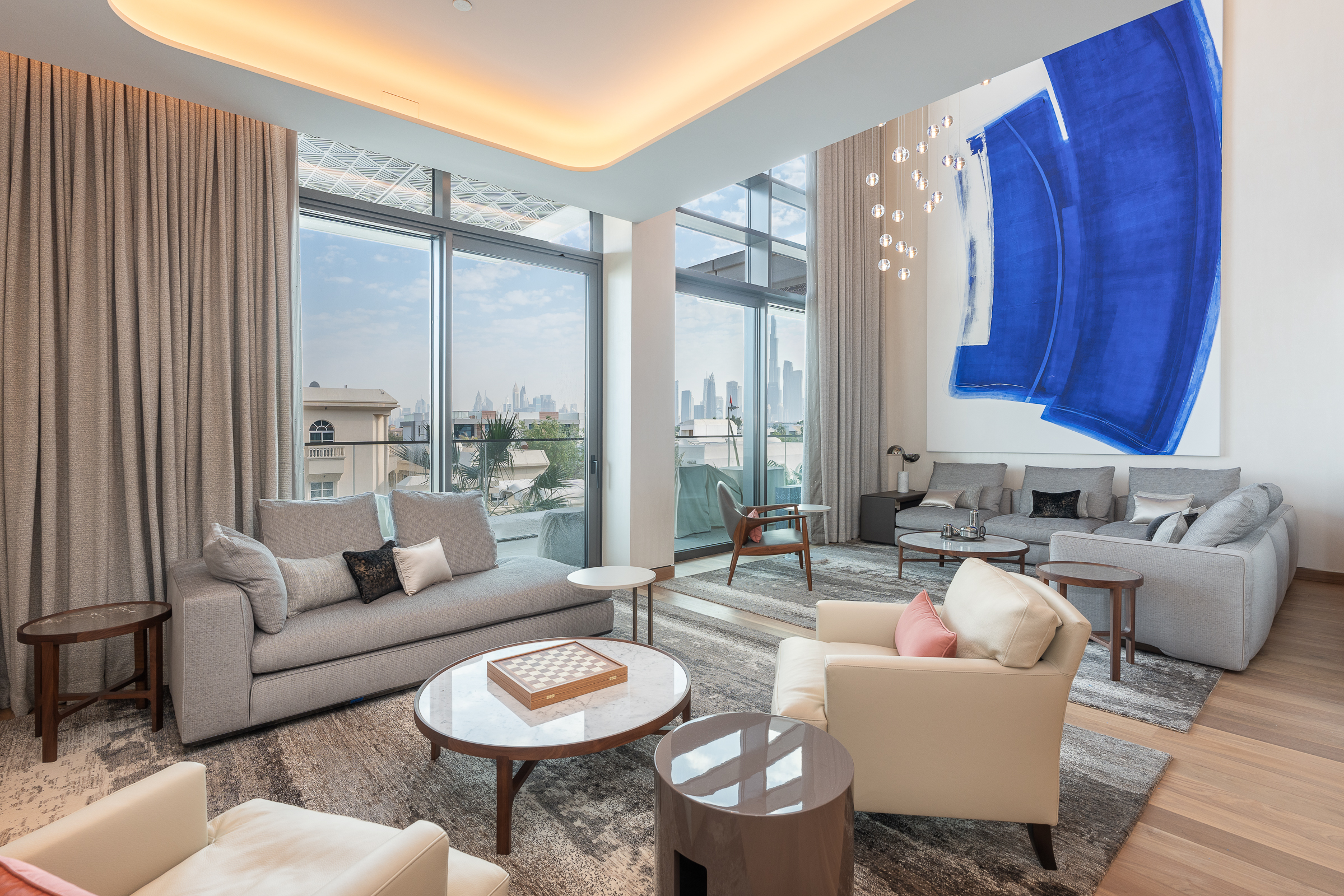 Furnished Duplex with Burj Khalifa and Downtown Views