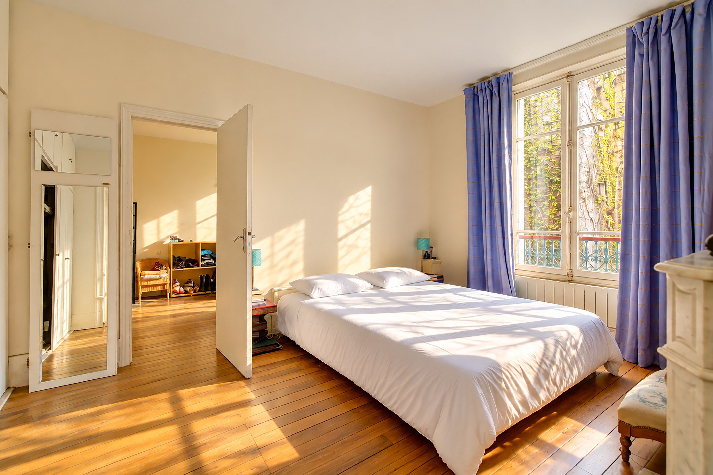  PARIS XVI, Passy, Garden view, 4 bedrooms, balcony - 物件實景