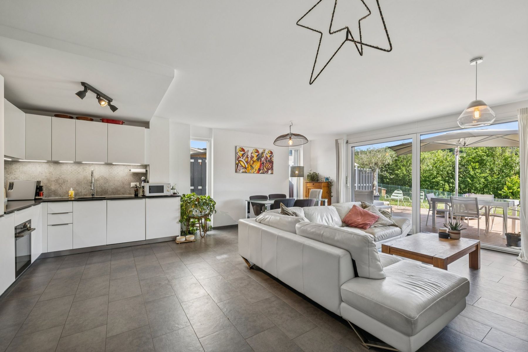  Contemporary semi-detached villa with private garden and panoramic terrace - 物件實景