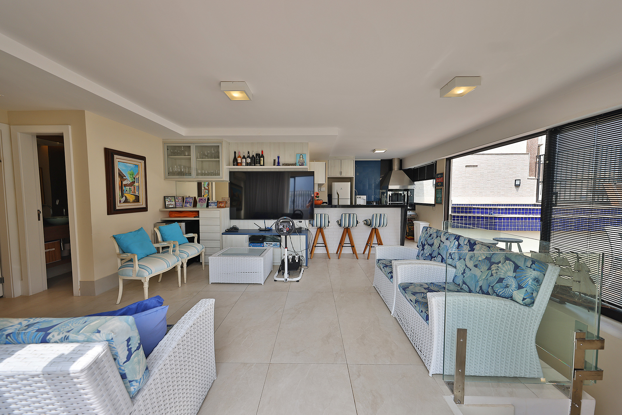  Duplex penthouse with terrace, pool, and gourmet area just steps from the beach - 物件實景