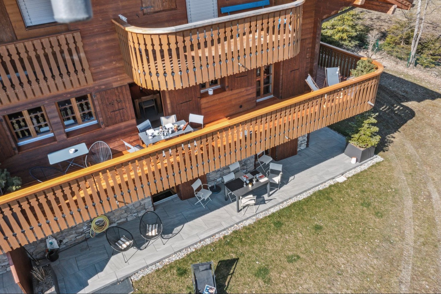  Chic & Cozy 4.5p with fireplace, balconies, view, spa, 2 parkings - 物件實景