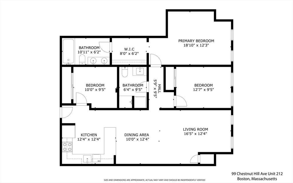 Boston, Massachusetts, 02135, United States, 3 Bedrooms Bedrooms, ,2 BathroomsBathrooms,Residential,For Sale,1827699