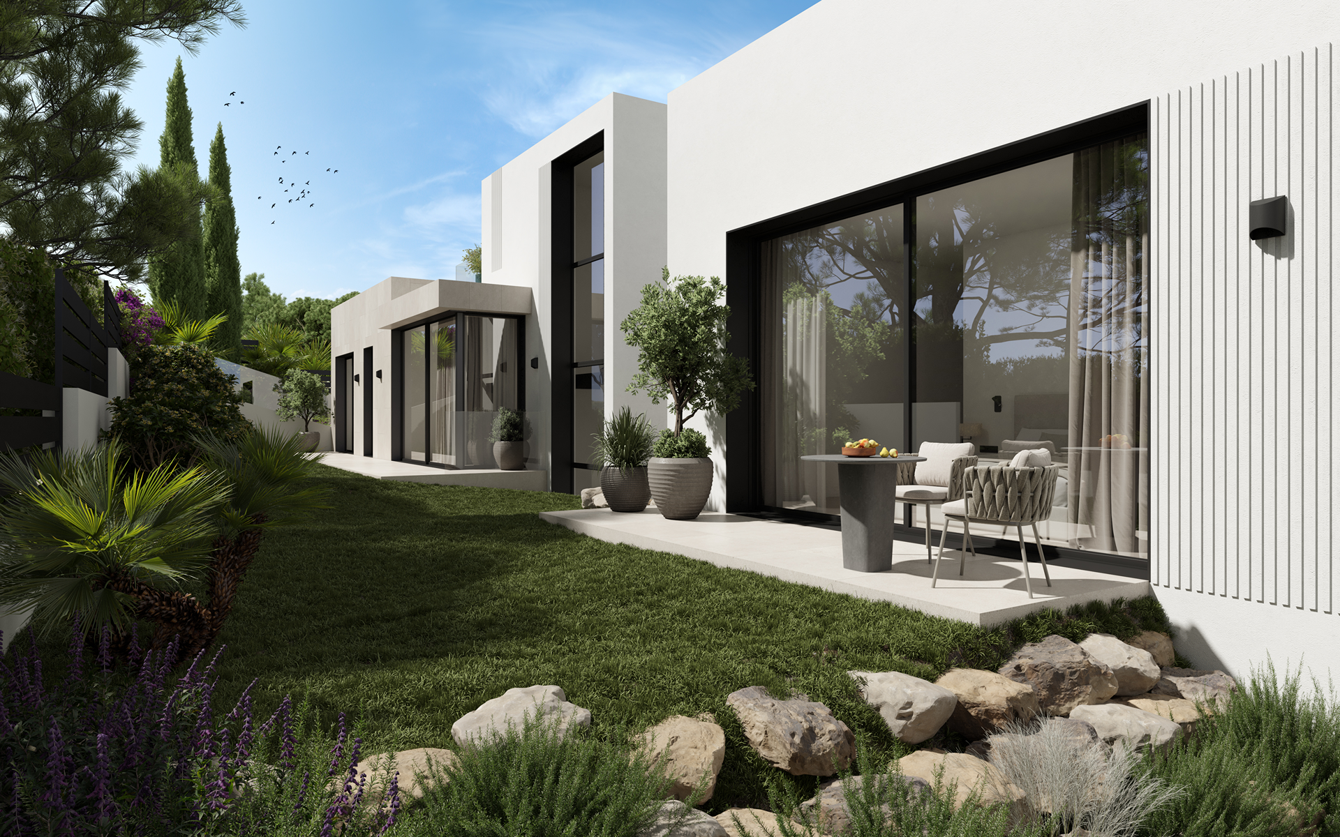  Contemporary villa with construction project and pool in Son Vida - 物件實景