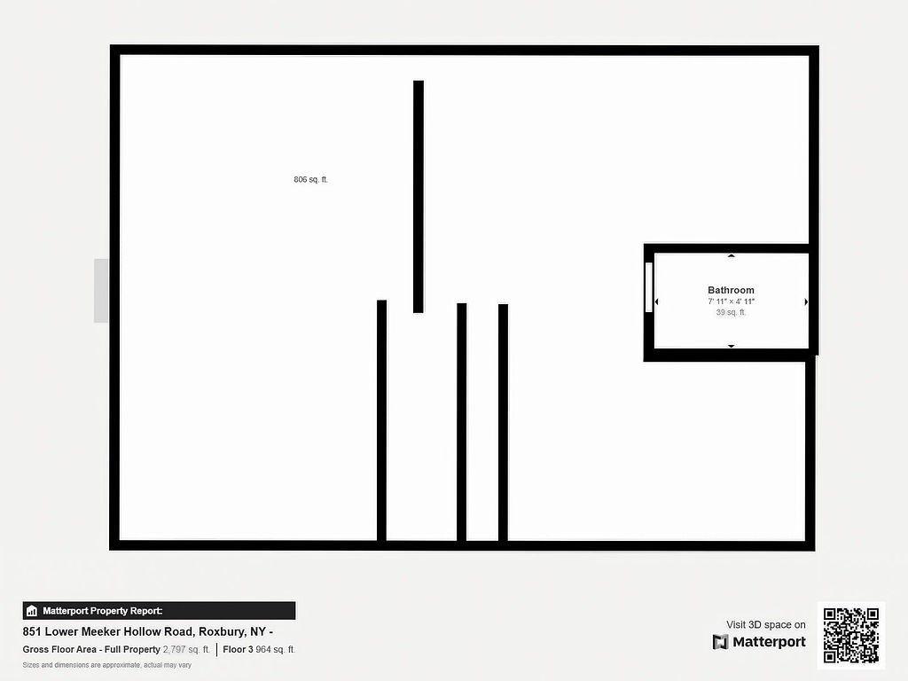 Roxbury, New York, 12474, United States, 3 Bedrooms Bedrooms, ,2 BathroomsBathrooms,Residential,For Sale,1793285