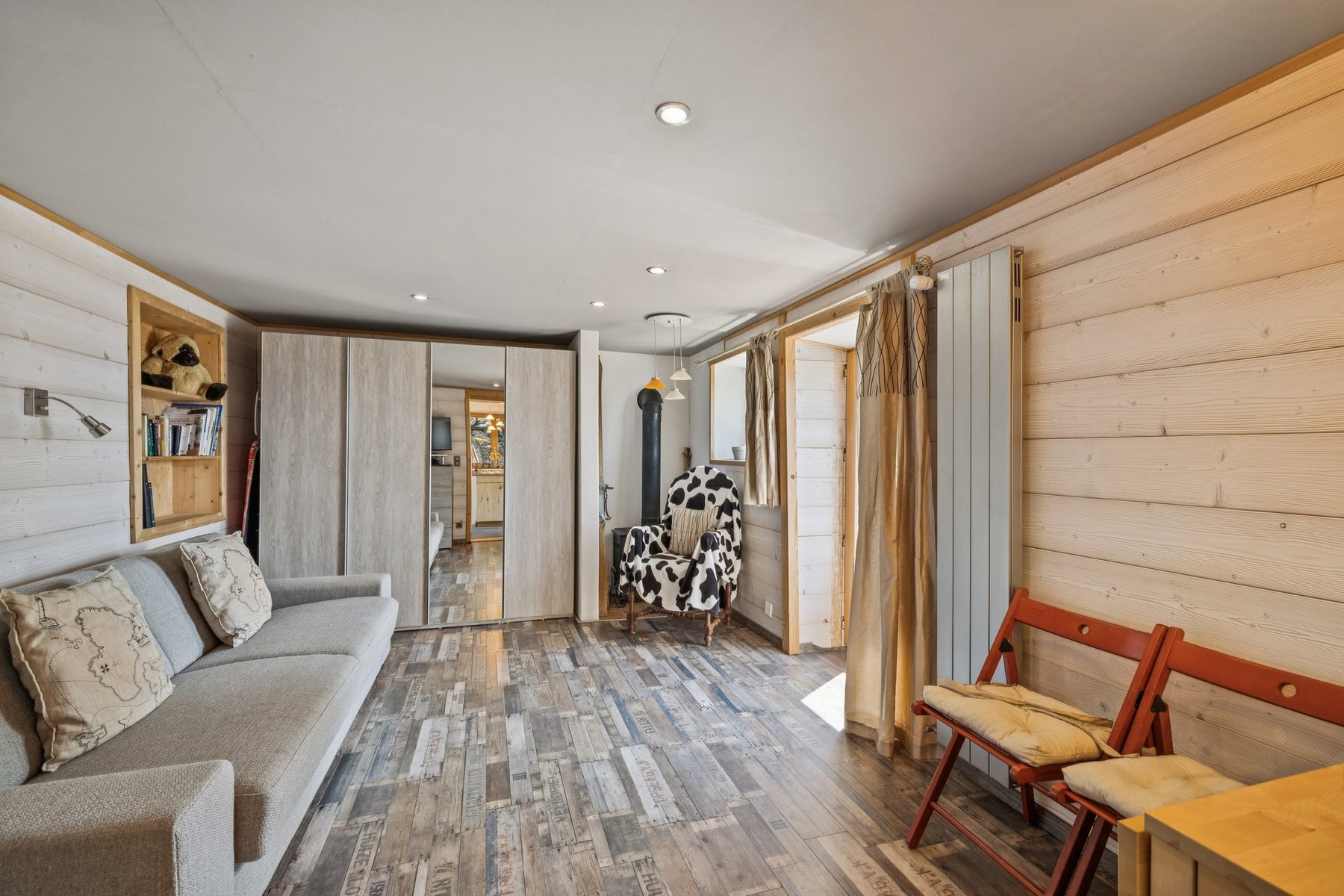  Renovated chalet in the hills above Gryon, independent studio, breathtaking view - 物件實景