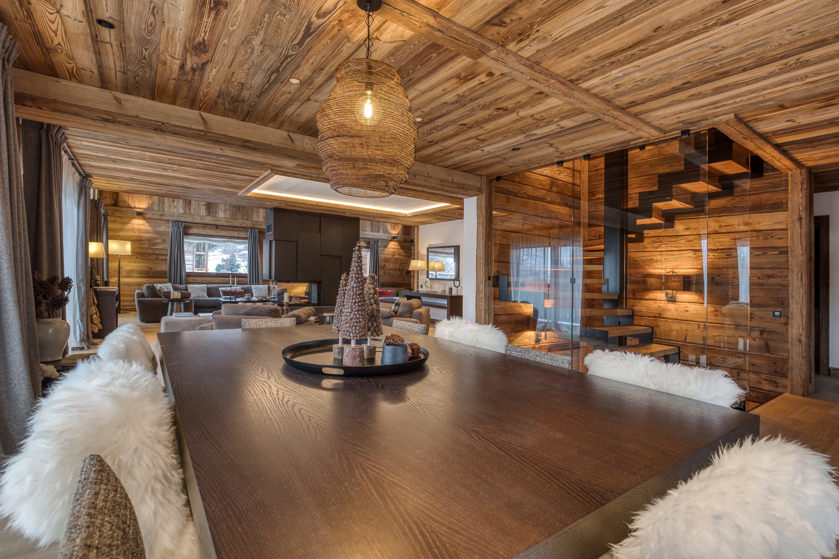  Chalet Alicia - Tradition and refinement close to the Princesse ski slopes - 物件實景
