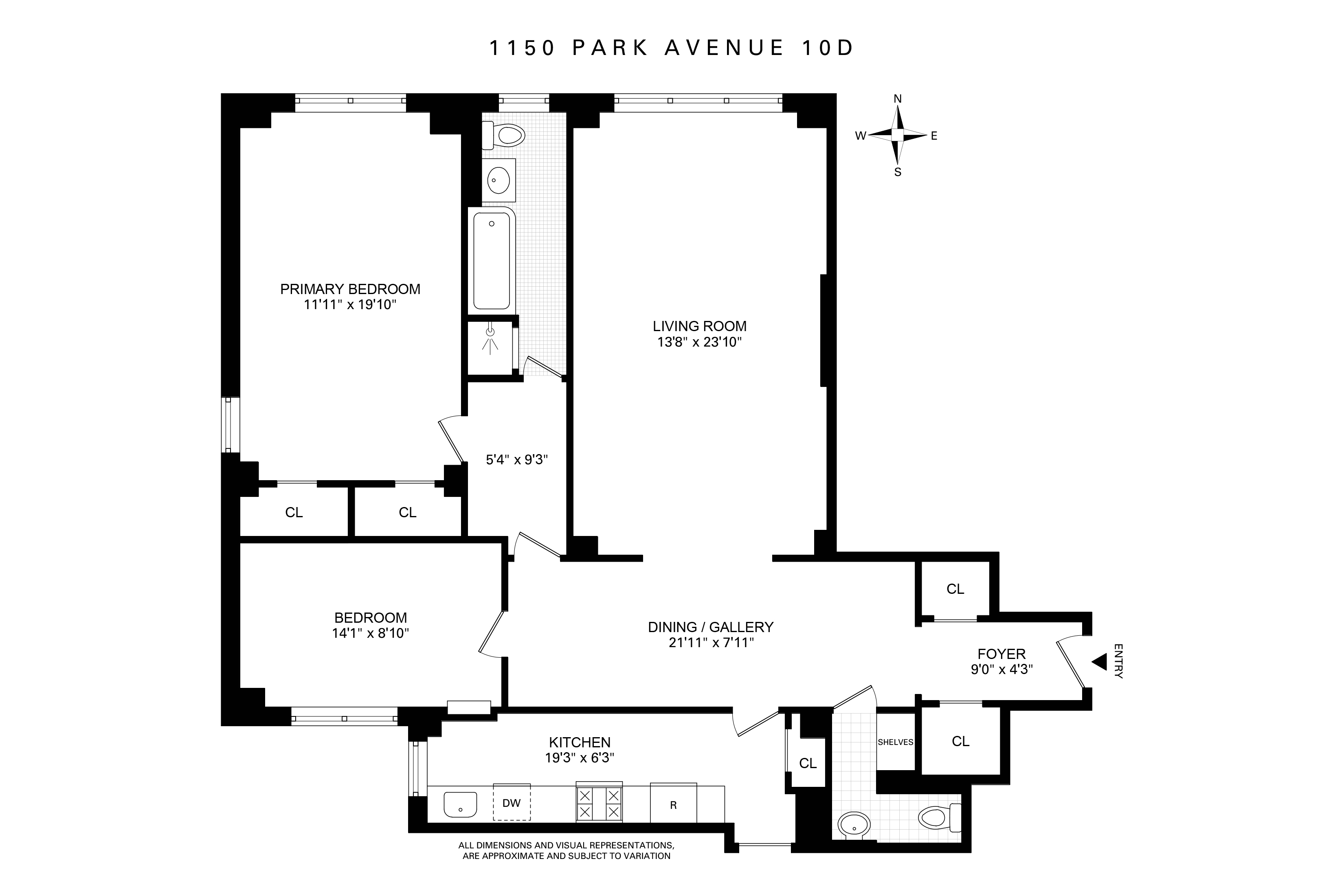  Charming & Bright High Floor 2 Bedroom - 物件實景