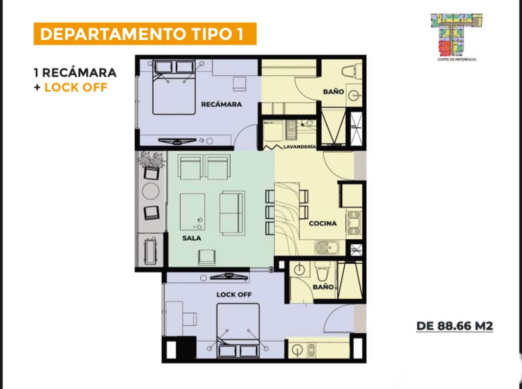 Ignacio Allende, Monterrey, Nuevo León, 64000, Mexico, 1 Bedroom Bedrooms, ,1 BathroomBathrooms,Residential,For Sale,Ignacio Allende,1442898