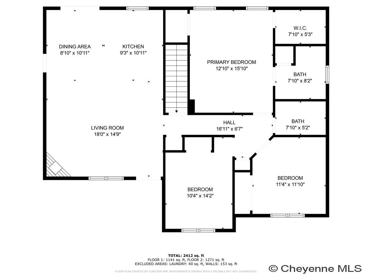 Cheyenne, Wyoming, 82007, United States, 4 Bedrooms Bedrooms, ,3 BathroomsBathrooms,Residential,For Sale,1941950