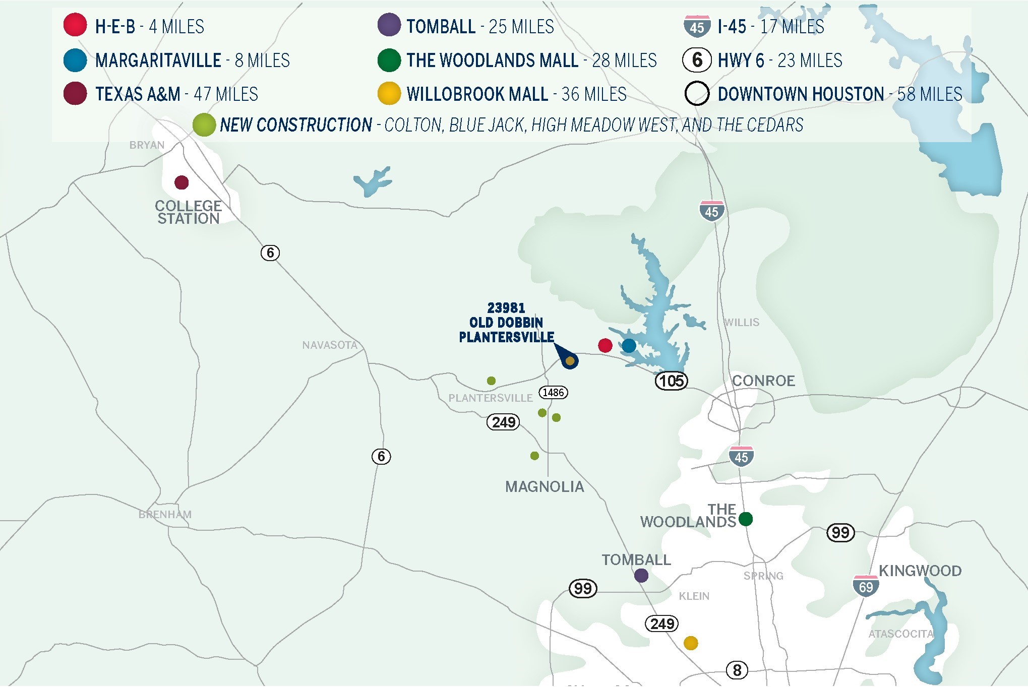  23981 Old Dobbin Plantersville Road - 物件實景