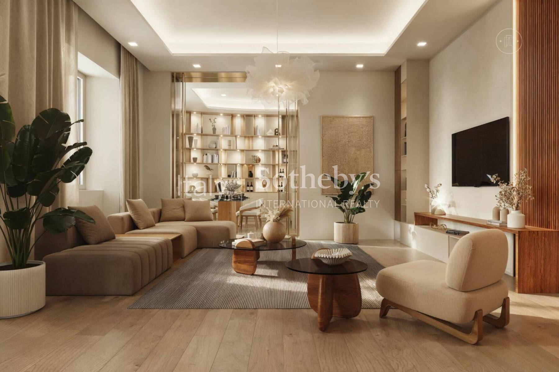  Elegant garden apartment in Villa dei Massimi - 物件實景