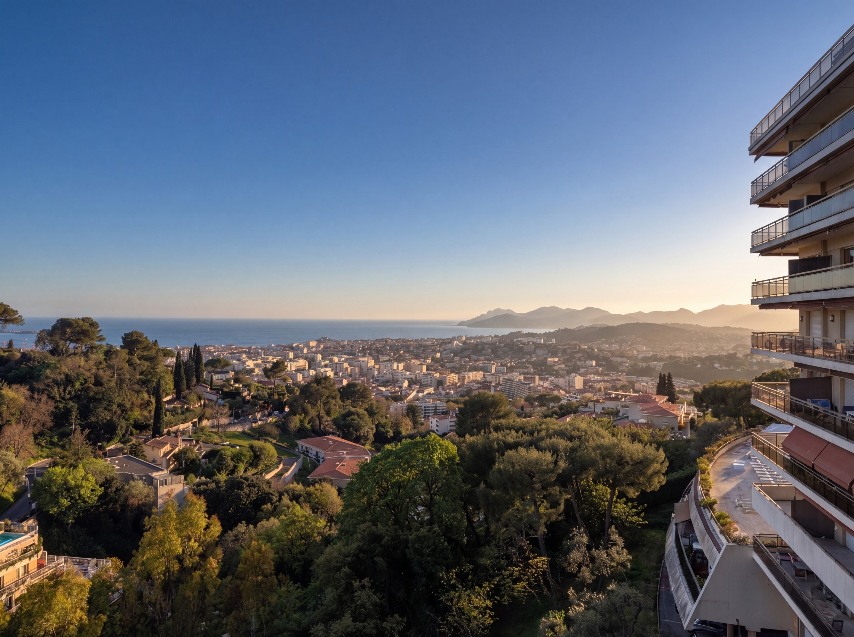  Le Cannet near Cannes sea view apartment 3 bedroom terrace pool tennis secure r… - 物件實景
