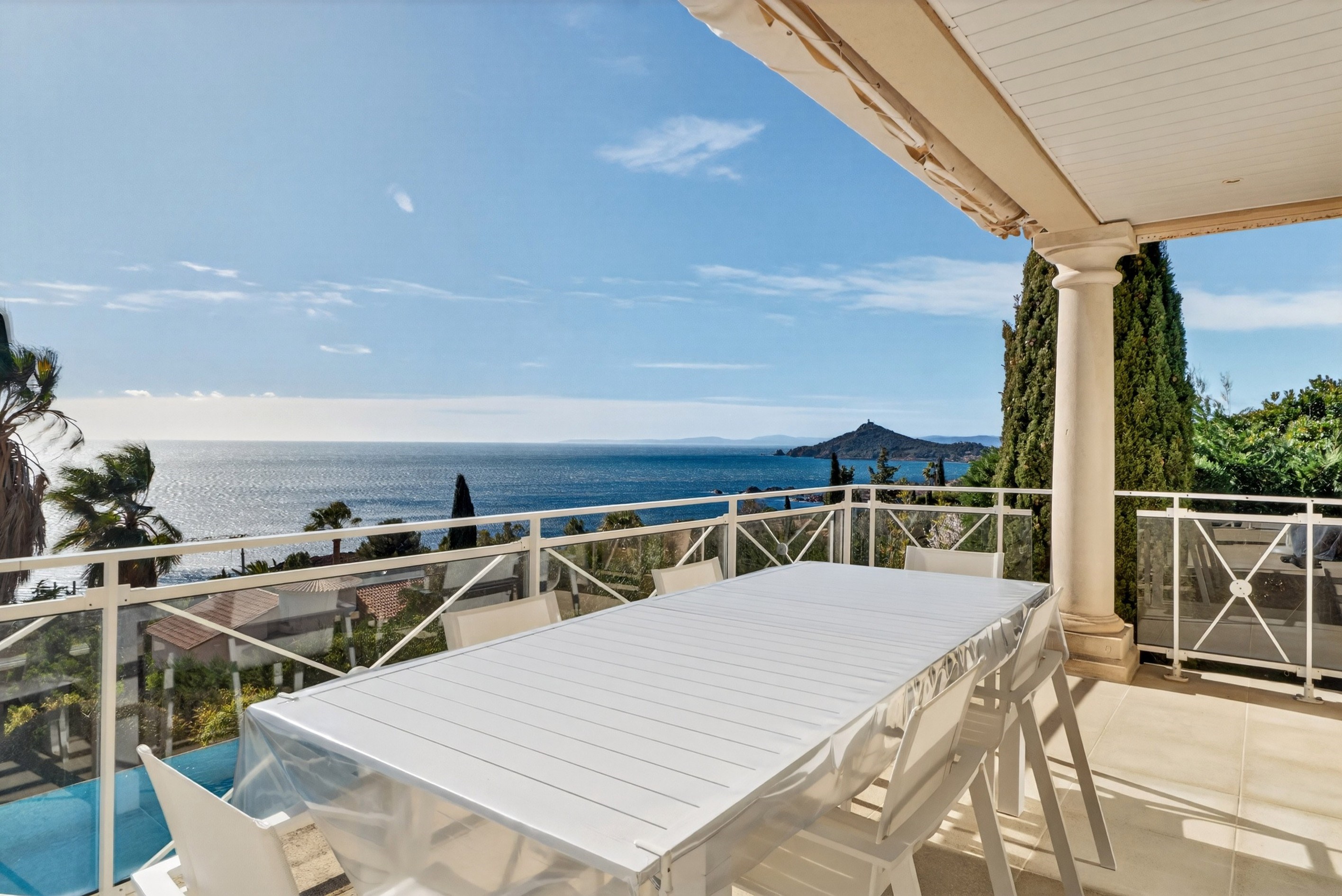  Anthéor luxury sea view villa with infinity pool near Cannes and Saint-Tropez - 物件實景