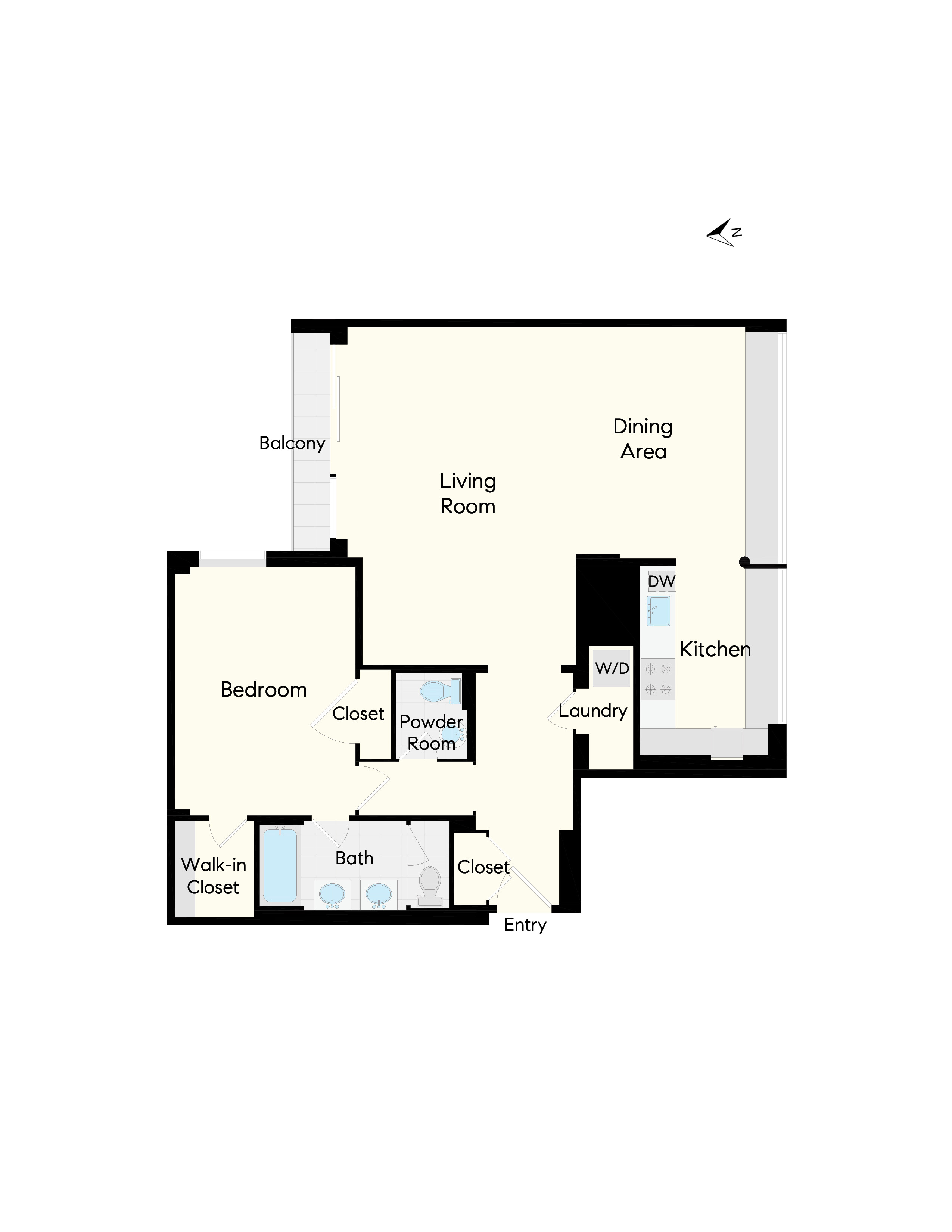  Russian Hill One-Bedroom North Bay Views - 物件實景