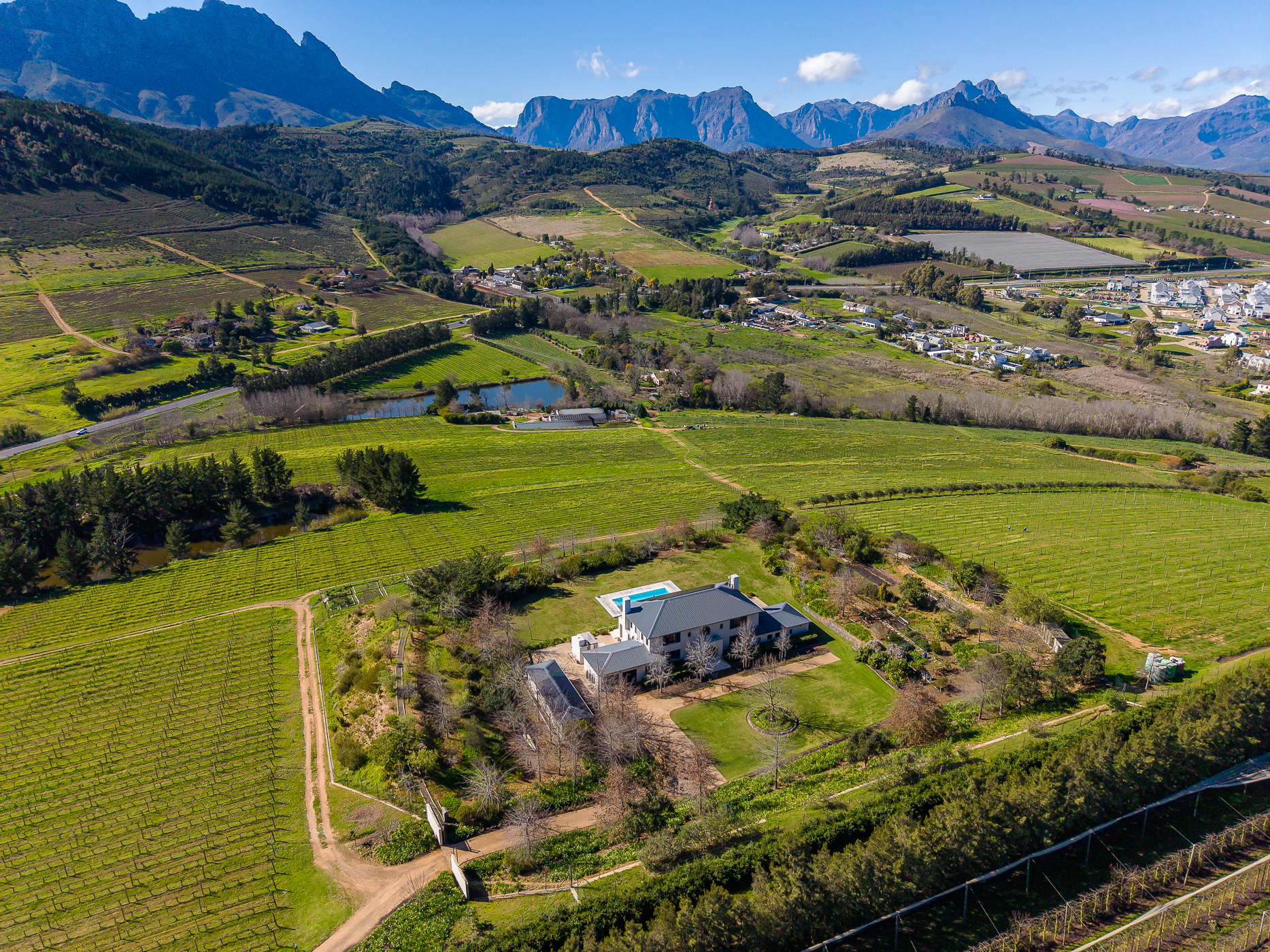  Exceptional 5-Hectare Country Estate in Stellenbosch - 物件實景