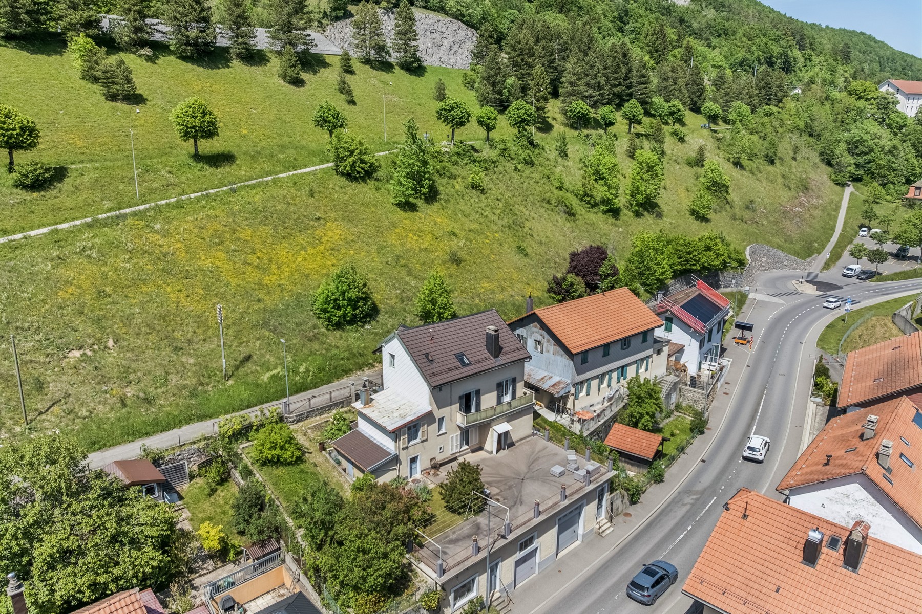  Maison polyvalente - 2 apartments, studio, workshop and large volumes - Vallorbe - 物件實景