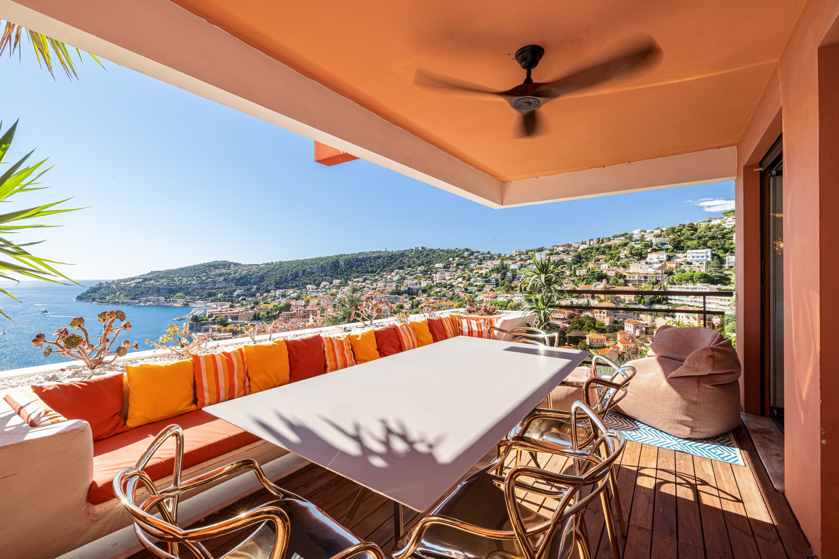  3-room apartment for sale in Villefranche-sur-Mer with panoramic sea views, Gol… - 物件實景
