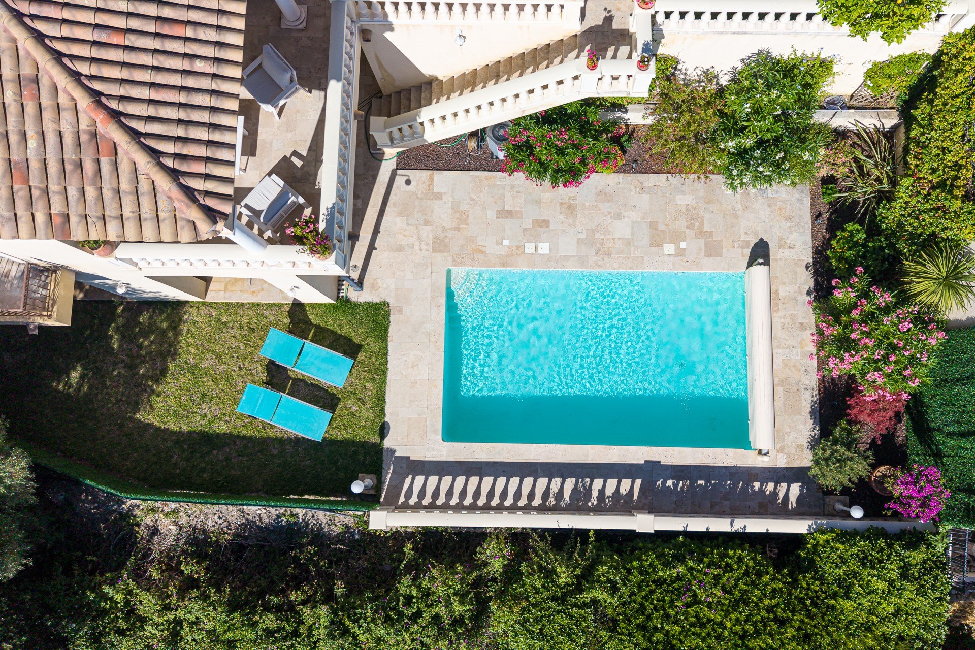  Neo-Provençal villa with sea views in Les Collettes, Cagnes-sur-Mer - 物件實景