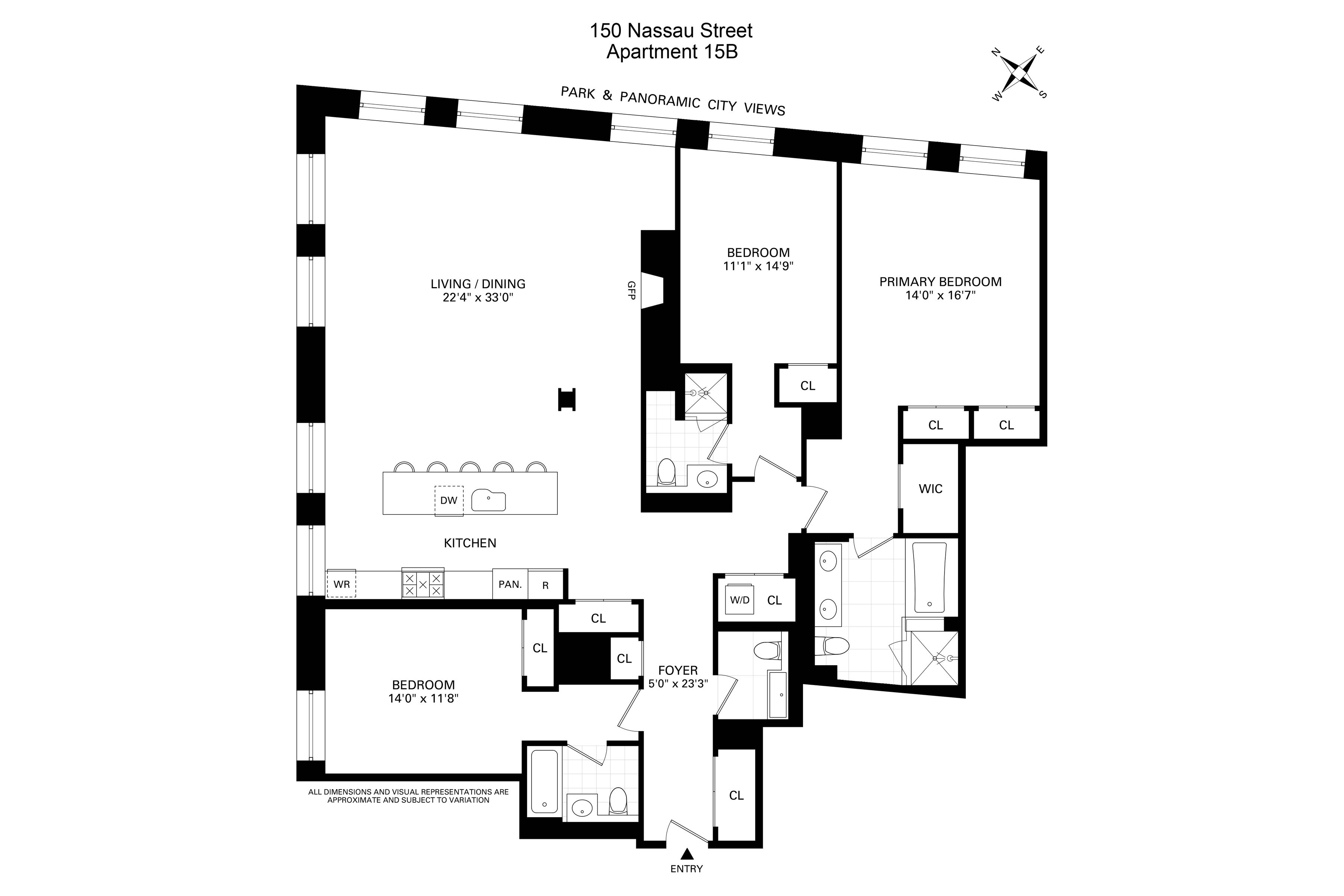  Panoramic 3 Bed, 3.5 Bath Condo Residence - 物件實景