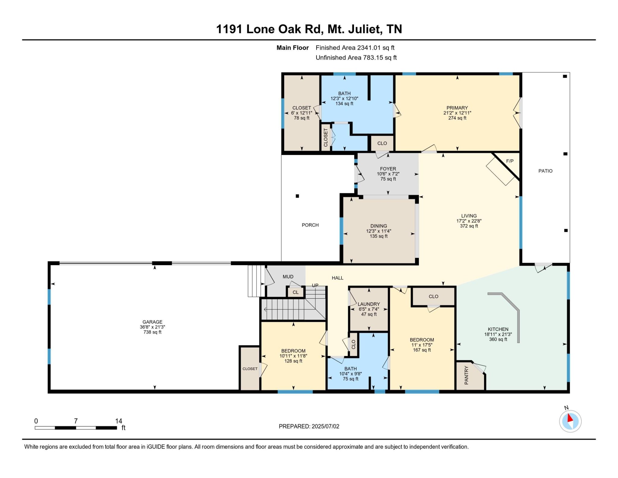 Mount Juliet, Tennessee, 37122, United States, 4 Bedrooms Bedrooms, ,3 BathroomsBathrooms,Residential,For Sale,1891571