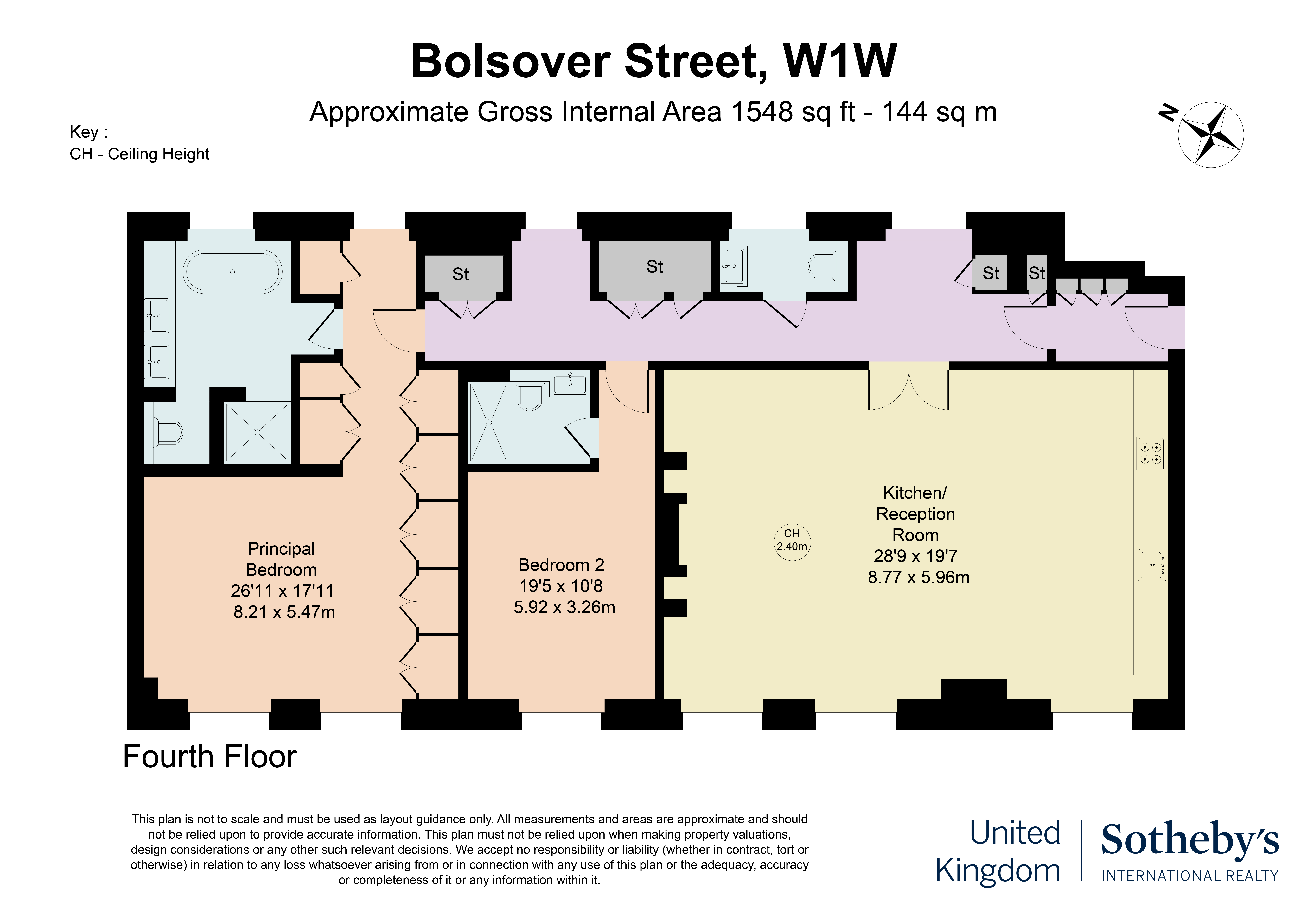  A Two-Bedroom Apartment in Fitzrovia - 物件實景