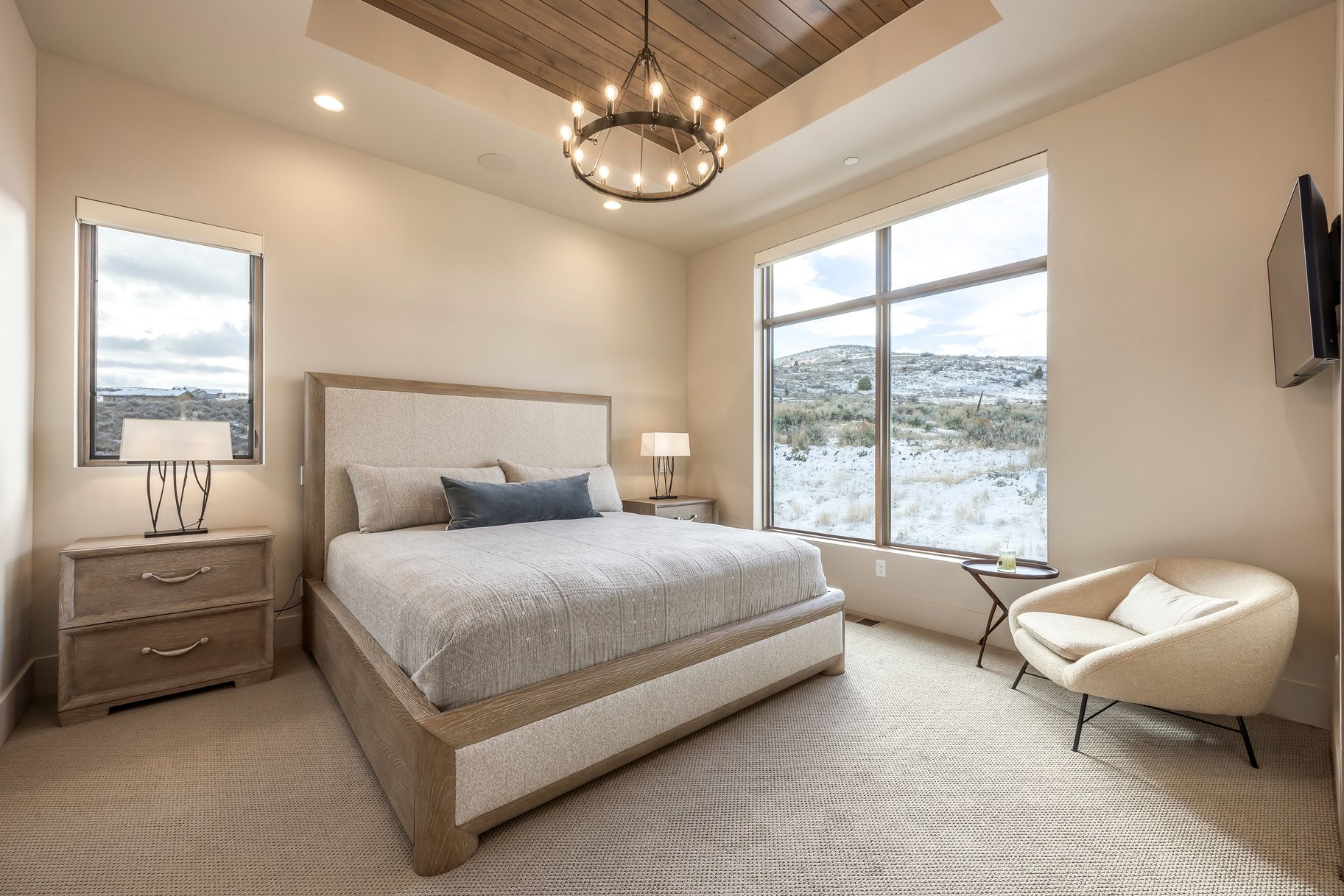  Beautiful Modern Custom Home with Rock Cliff Views at Victory Ranch - 物件實景