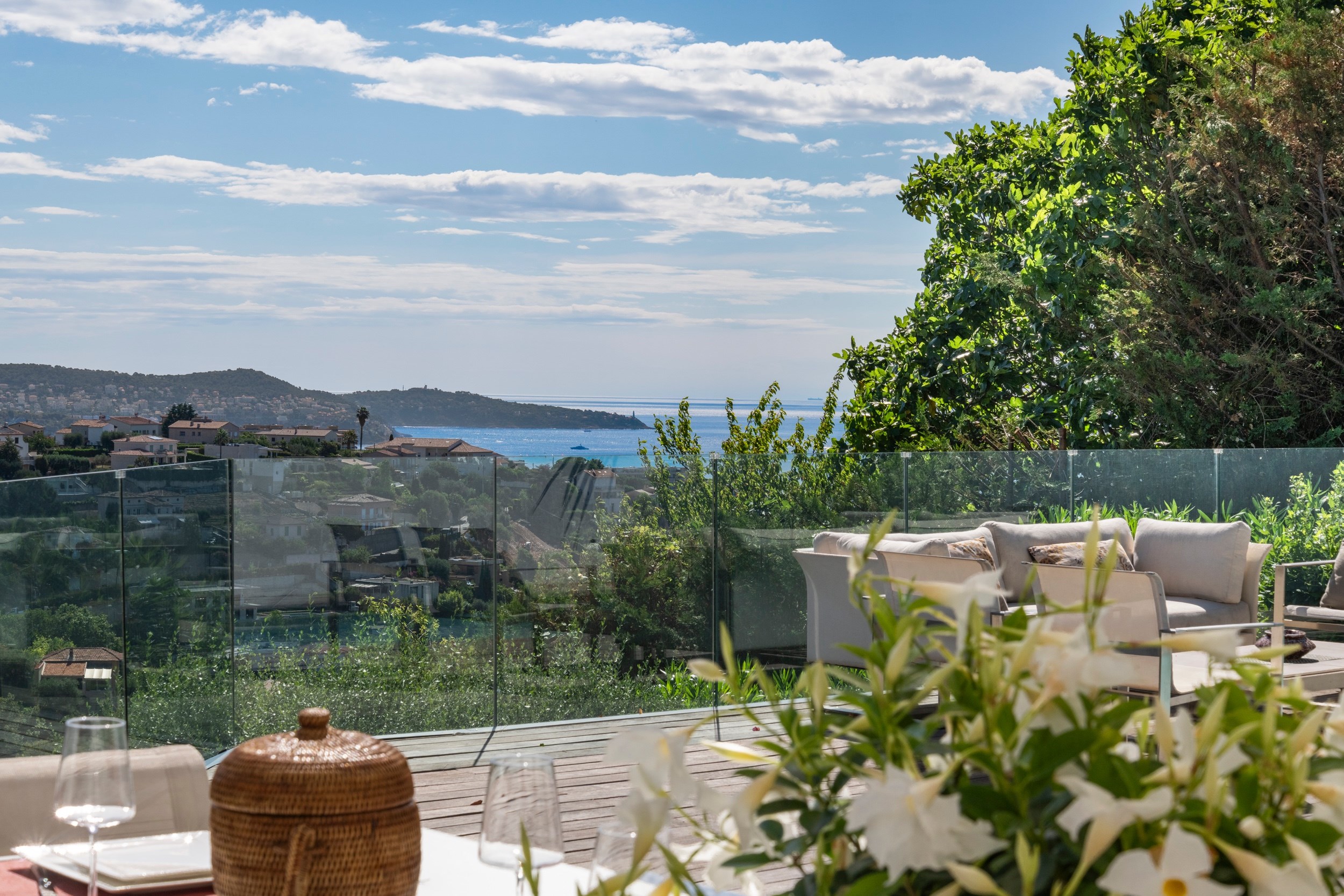  Nice Fabron, contemporary villa for sale, panoramic sea views, swimming pool an… - 物件實景