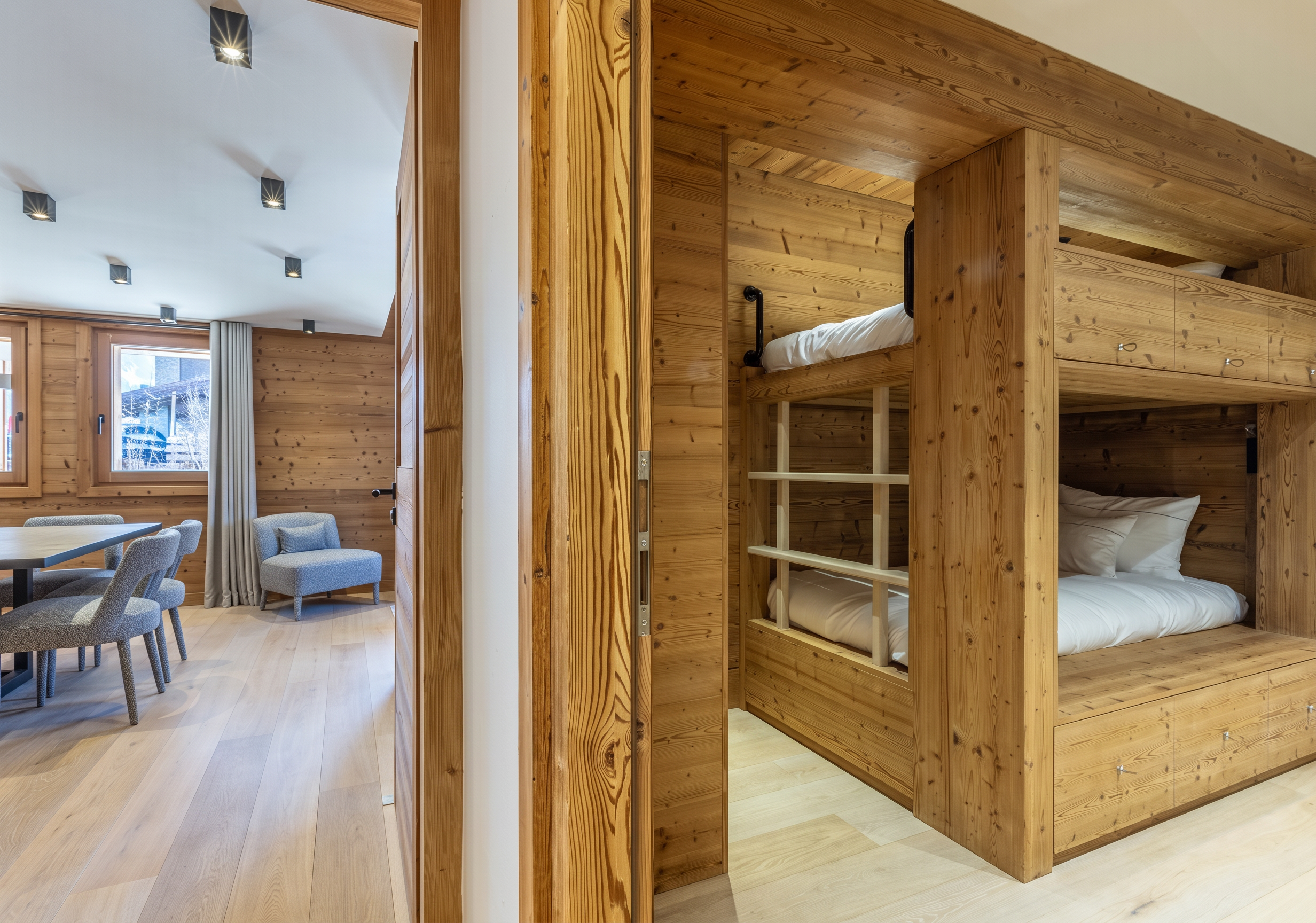  Ancolie Apartment in Megève – South-Facing Terrace and Mountain Views - 物件實景