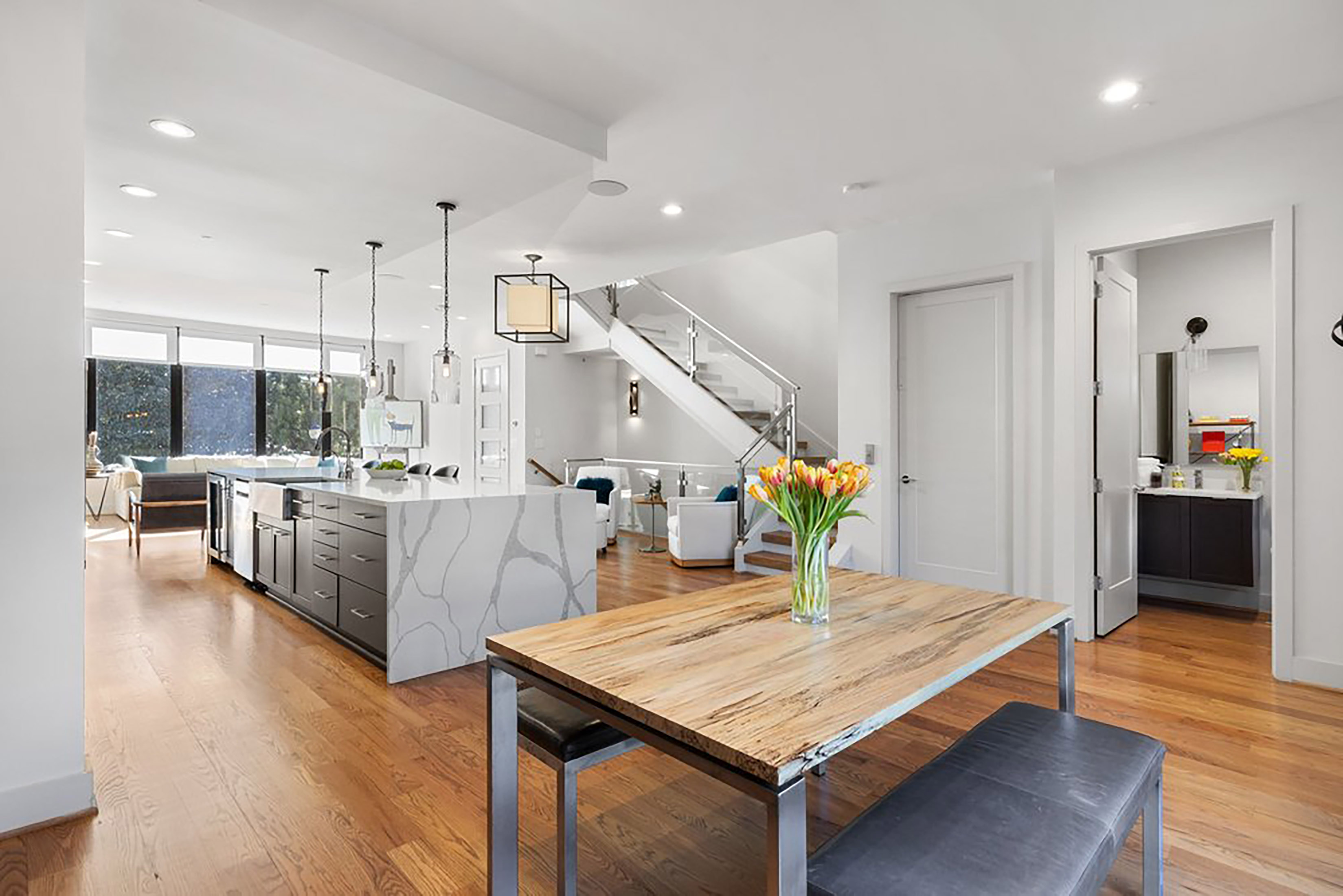  Luxury Buckhead Townhome with Fourth Floor Sky Lounge and Elevator - 物件實景