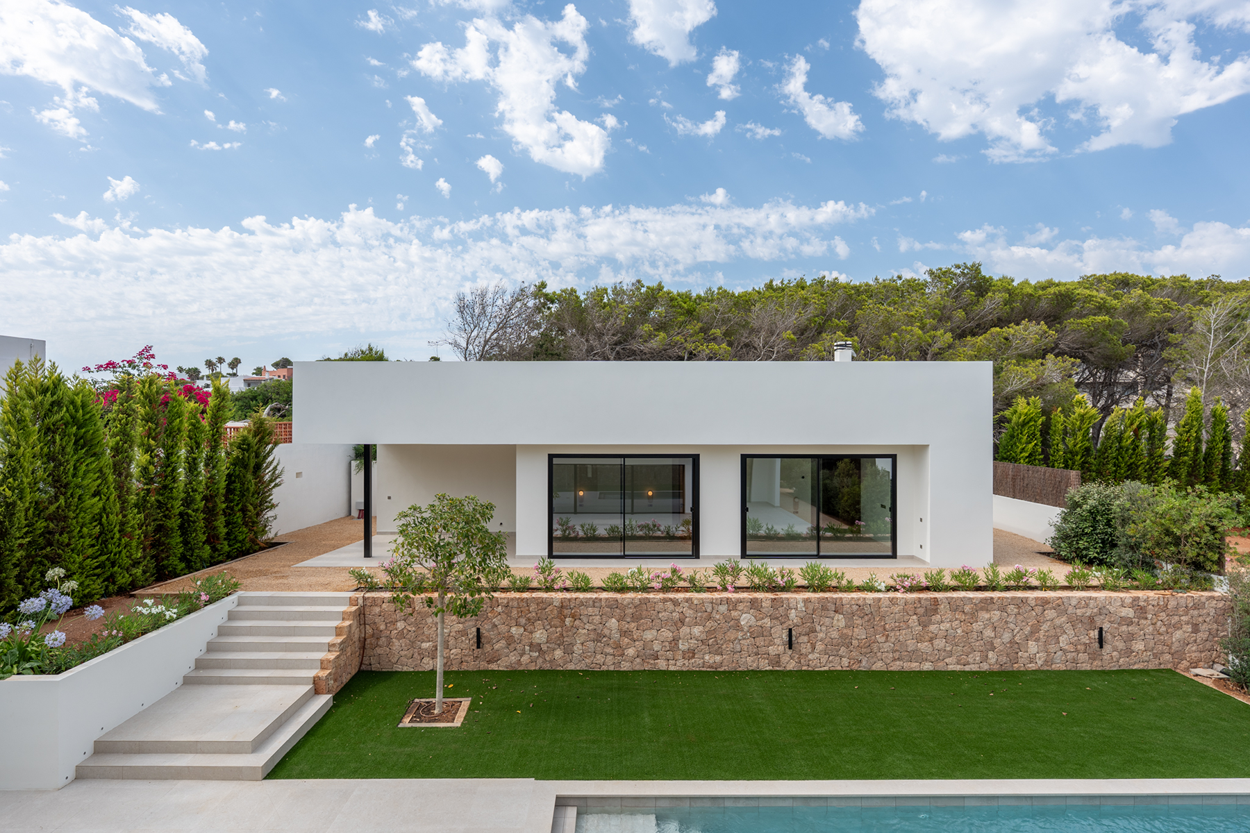  Villa with 7 brand new rooms in Santa Eulalia, Ibiza - 物件實景