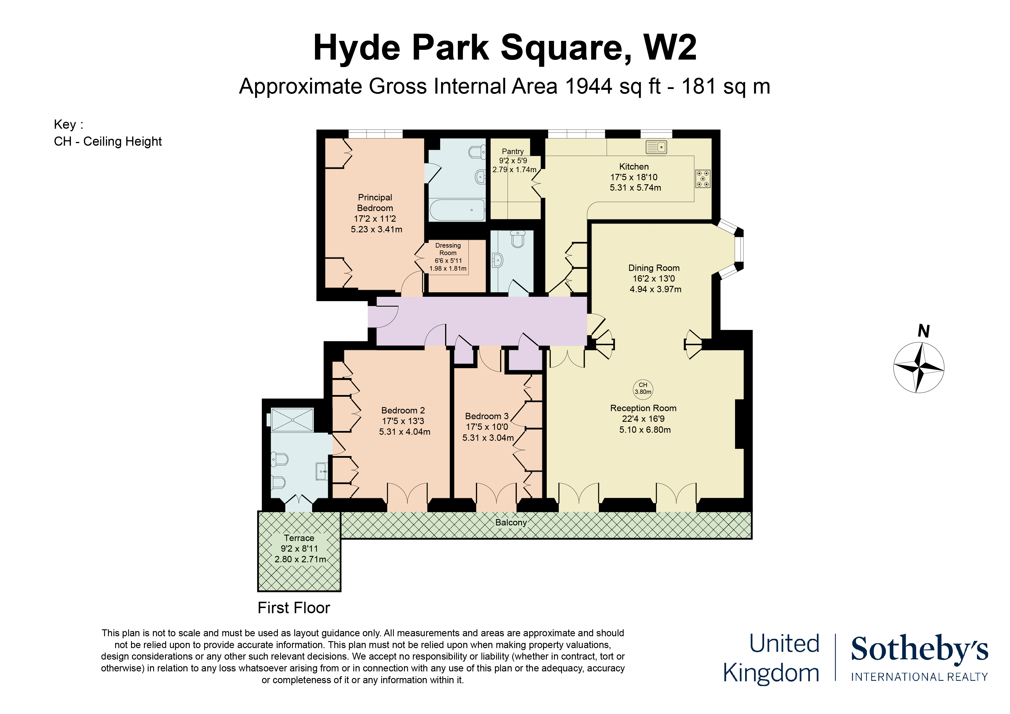  A South-Facing Apartment Overlooking Hyde Park Square