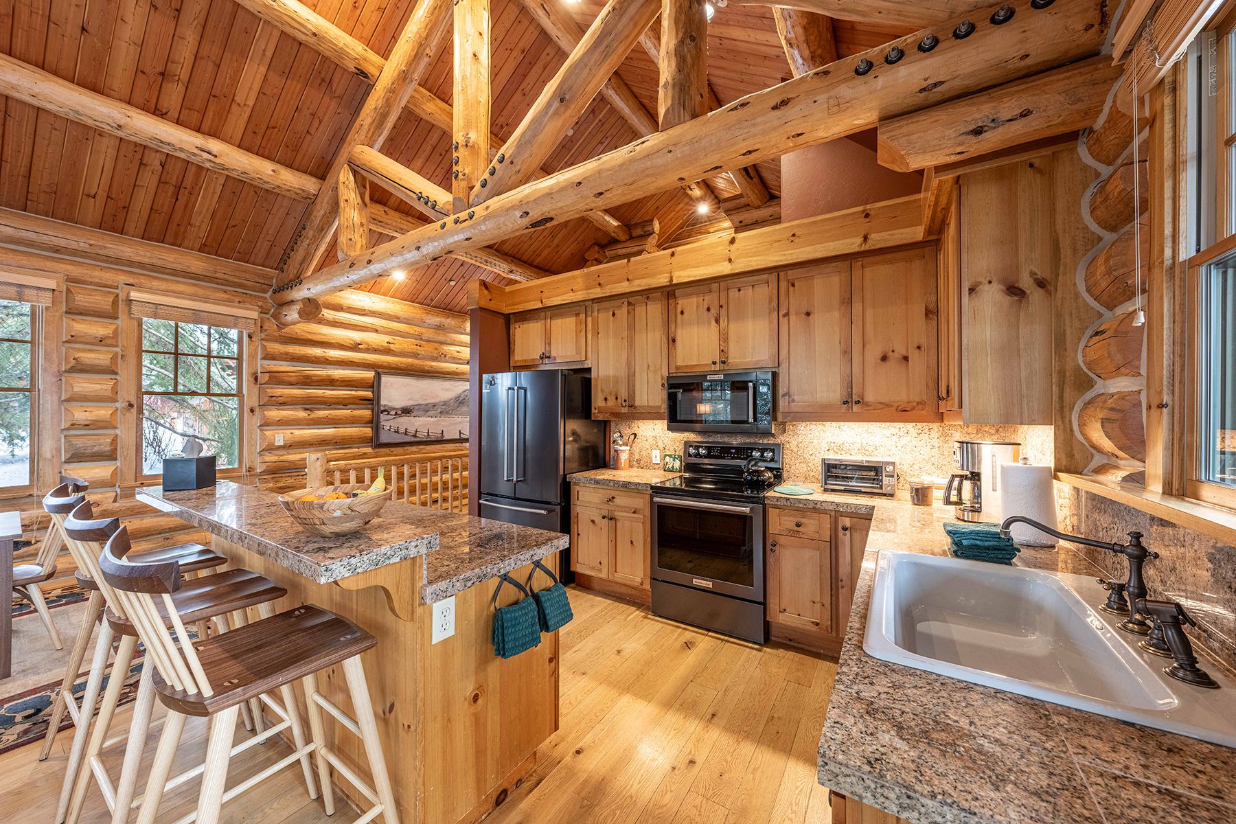  Ski-In Ski-Out Luxury Cabin  Jackson Hole Mountain Resort  Teton Village WY - 物件實景