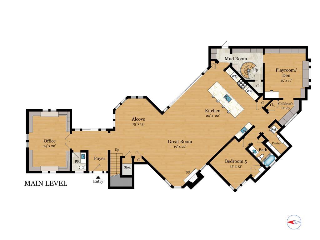 Menlo Park, California, 94025, United States, 6 Bedrooms Bedrooms, ,6 BathroomsBathrooms,Residential,For Sale,1939907