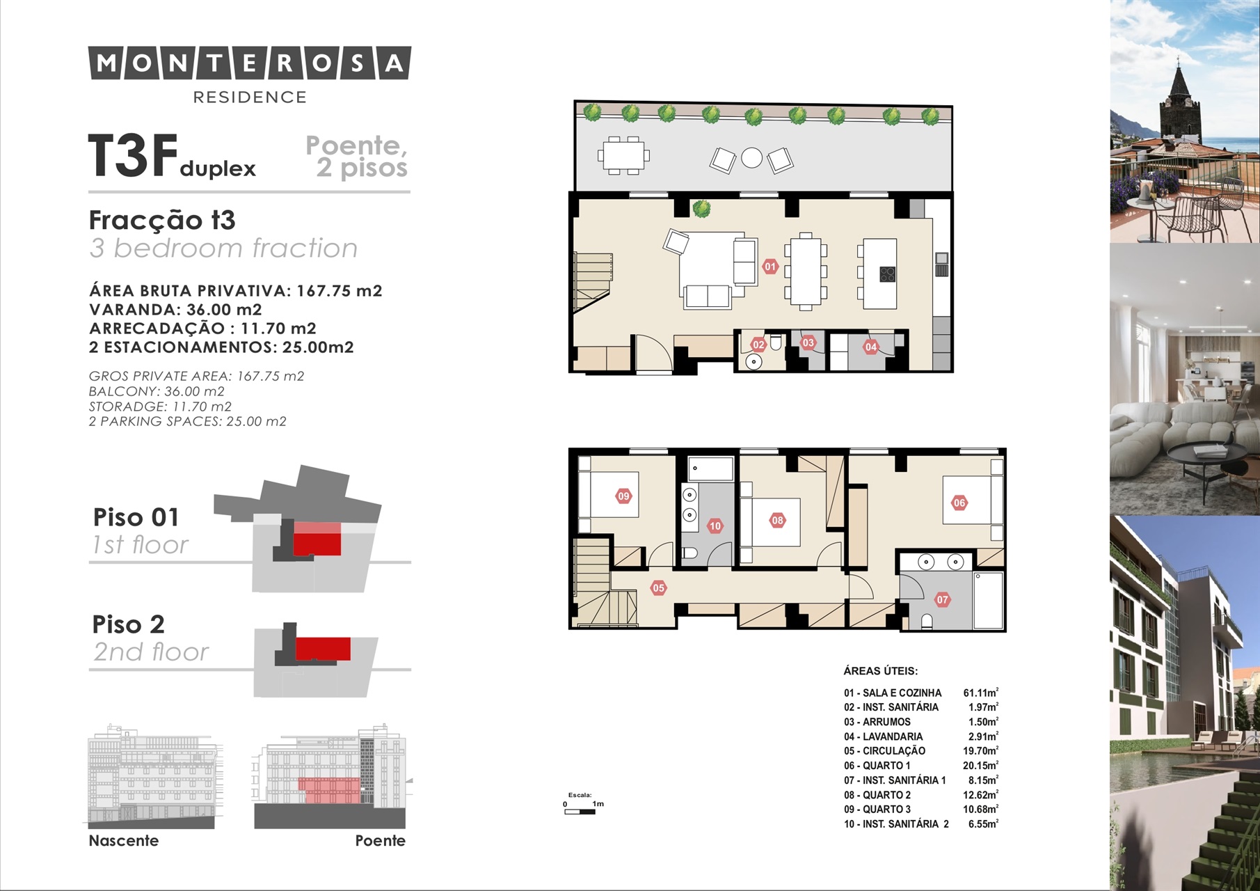  Duplex, 3 bedrooms, for Sale - 物件實景
