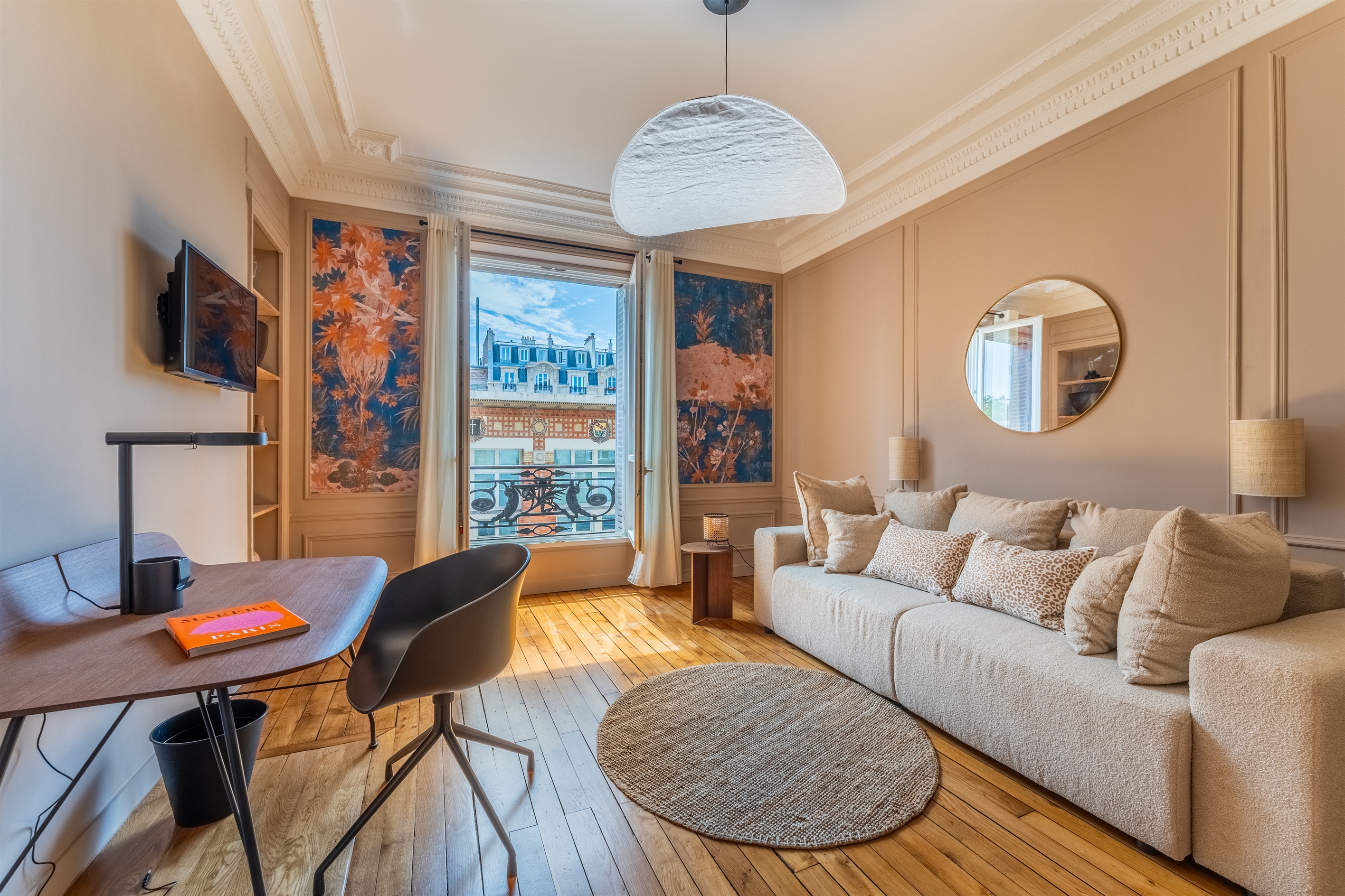  148 sq.m. renovated family flat - Paris 3rd - Square du Temple - 物件實景