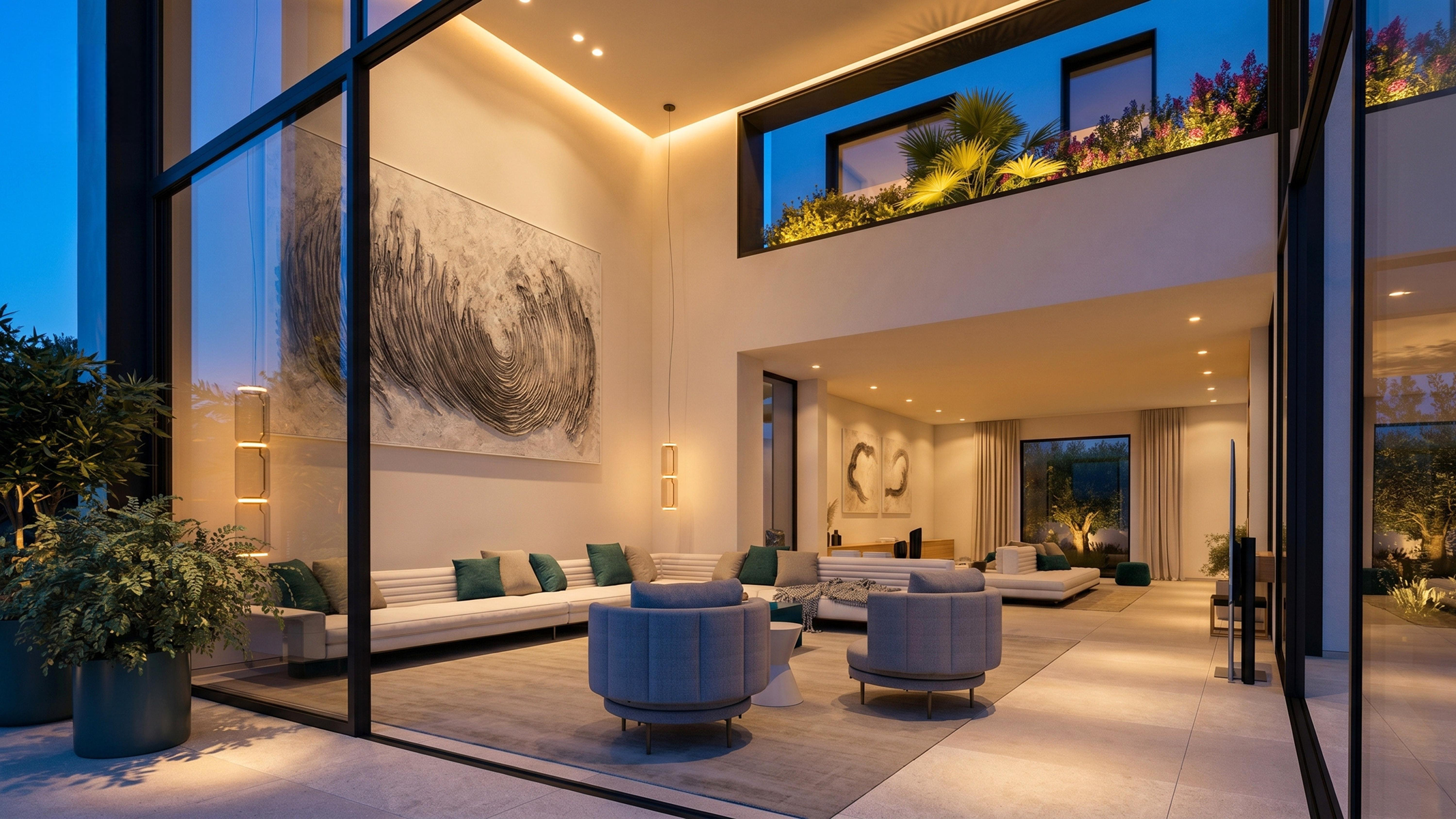  Contemporary villa with construction project and pool in Son Vida - 物件實景