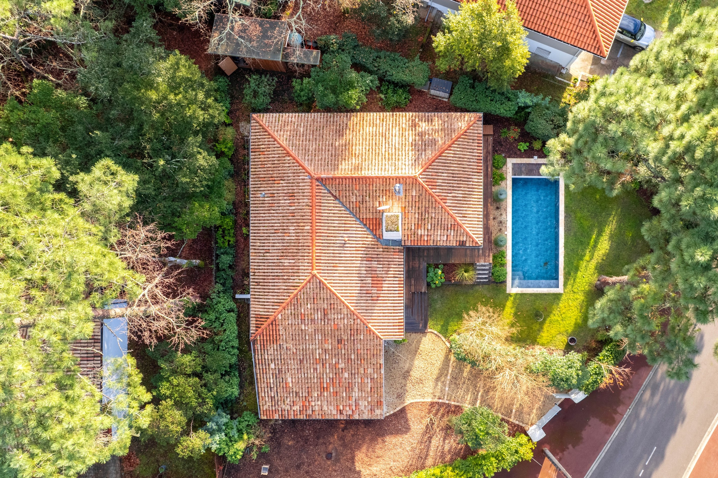  ARCACHON - LES ABATILLES - ELEGANT GAUME VILLA WITH SWIMMING POOL - 物件實景