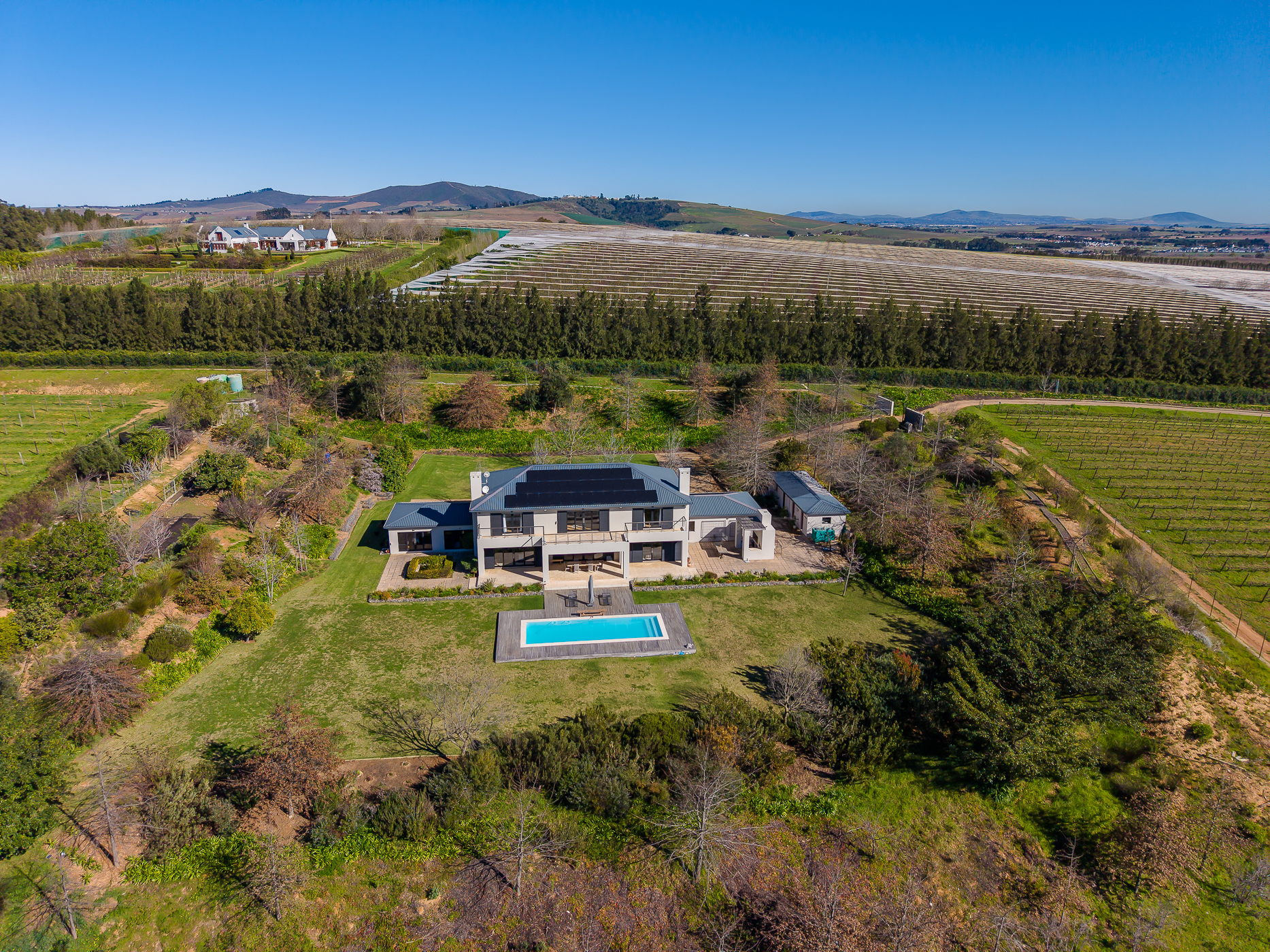  Exceptional 5-Hectare Country Estate in Stellenbosch - 物件實景