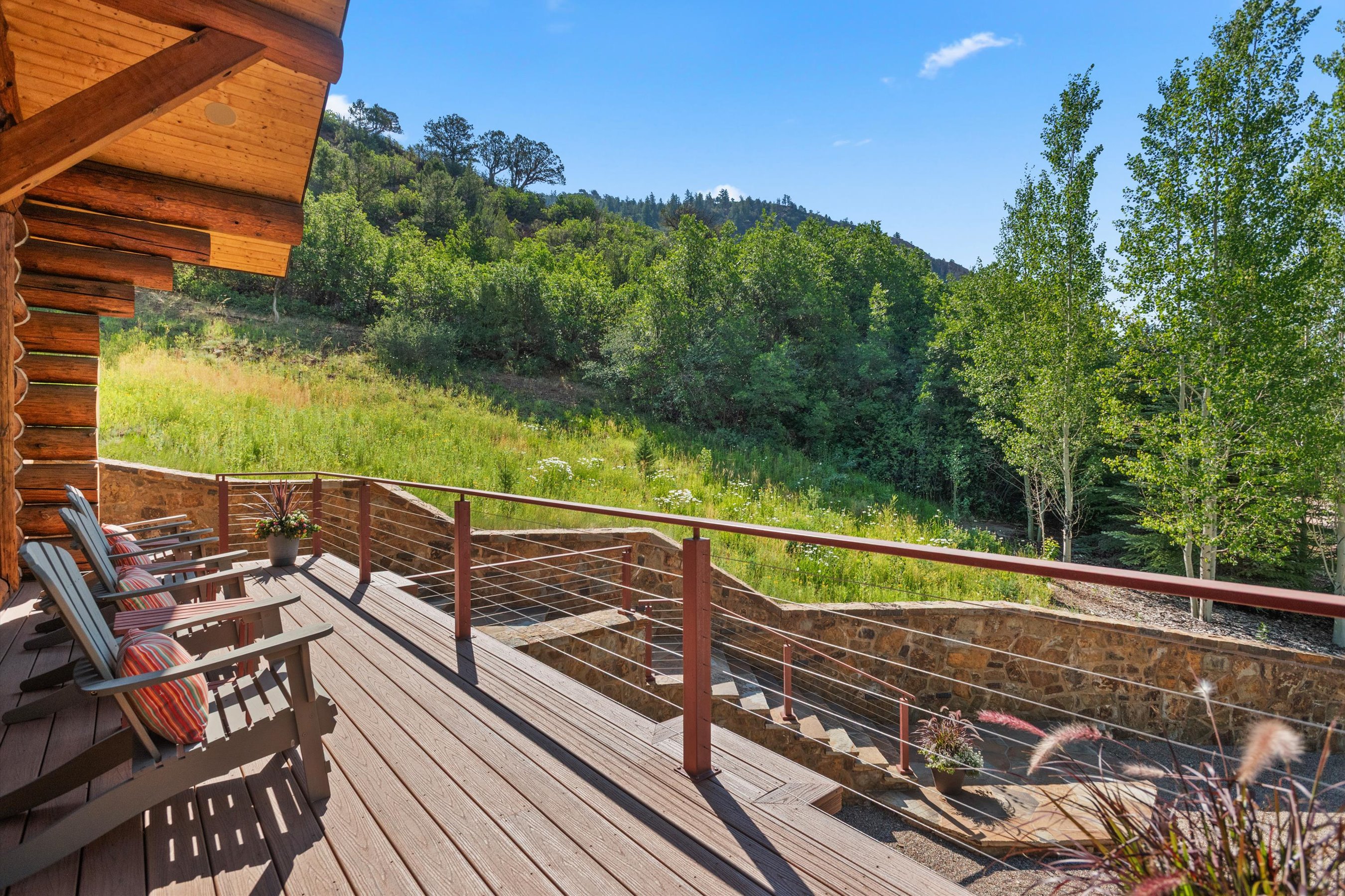  Timeless Log Home on 12+ Acres in Snowmass  Sweeping Mountain Views - 物件實景