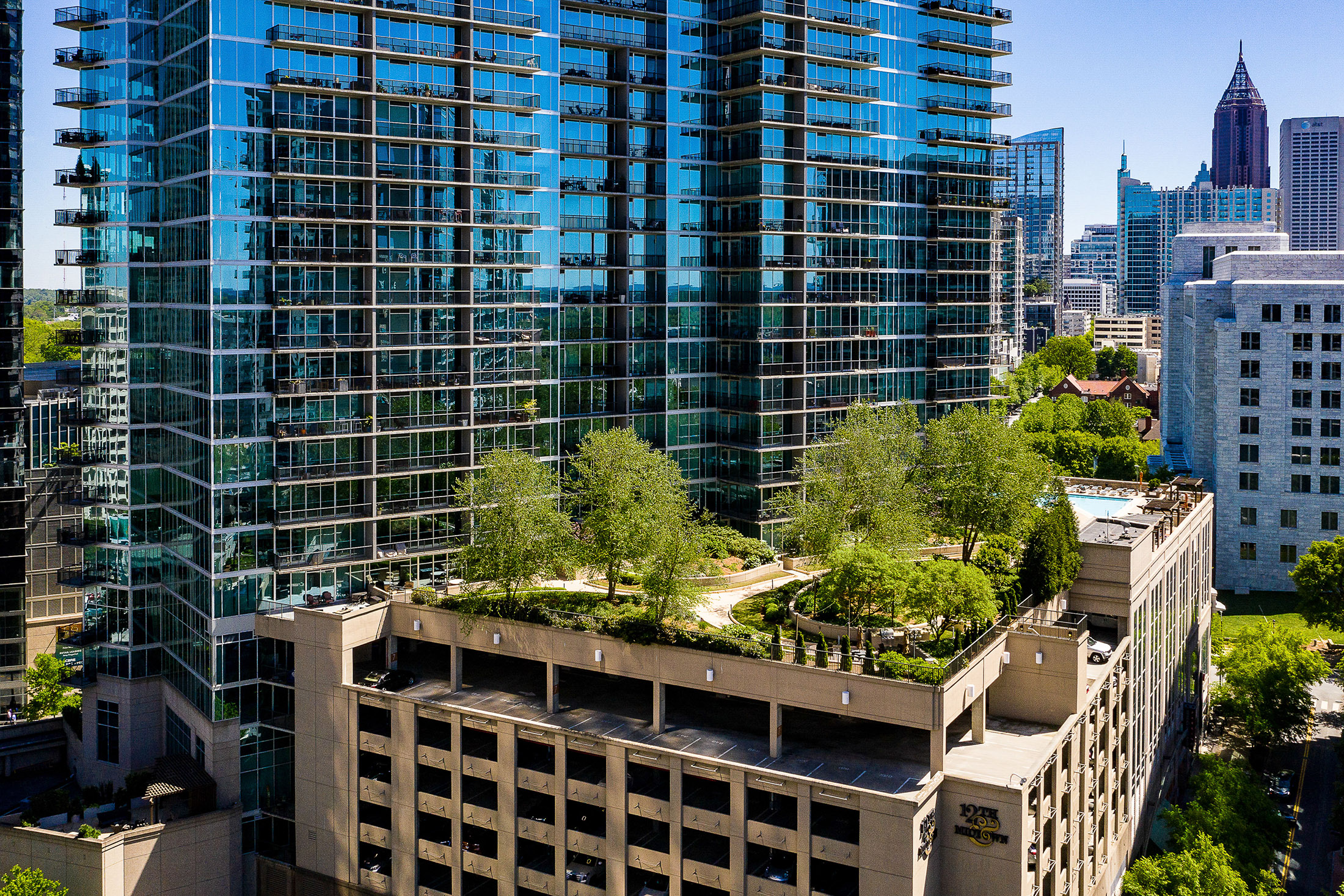  Stunning Southwest Views from Corner Residence at 1010 Midtown - 物件實景