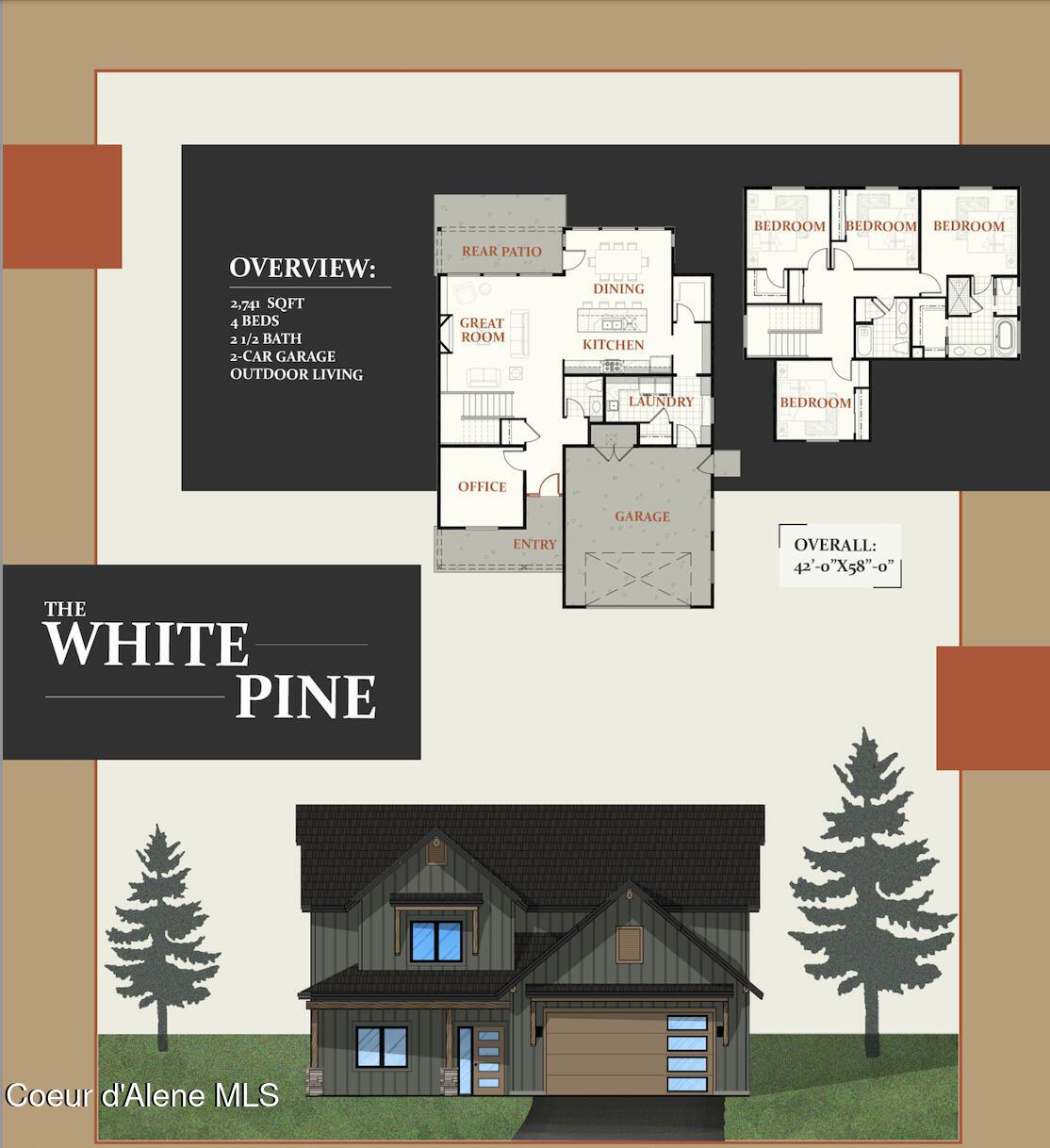Hayden, Idaho, 83835, United States, 3 Bedrooms Bedrooms, ,2 BathroomsBathrooms,Residential,For Sale,1937256