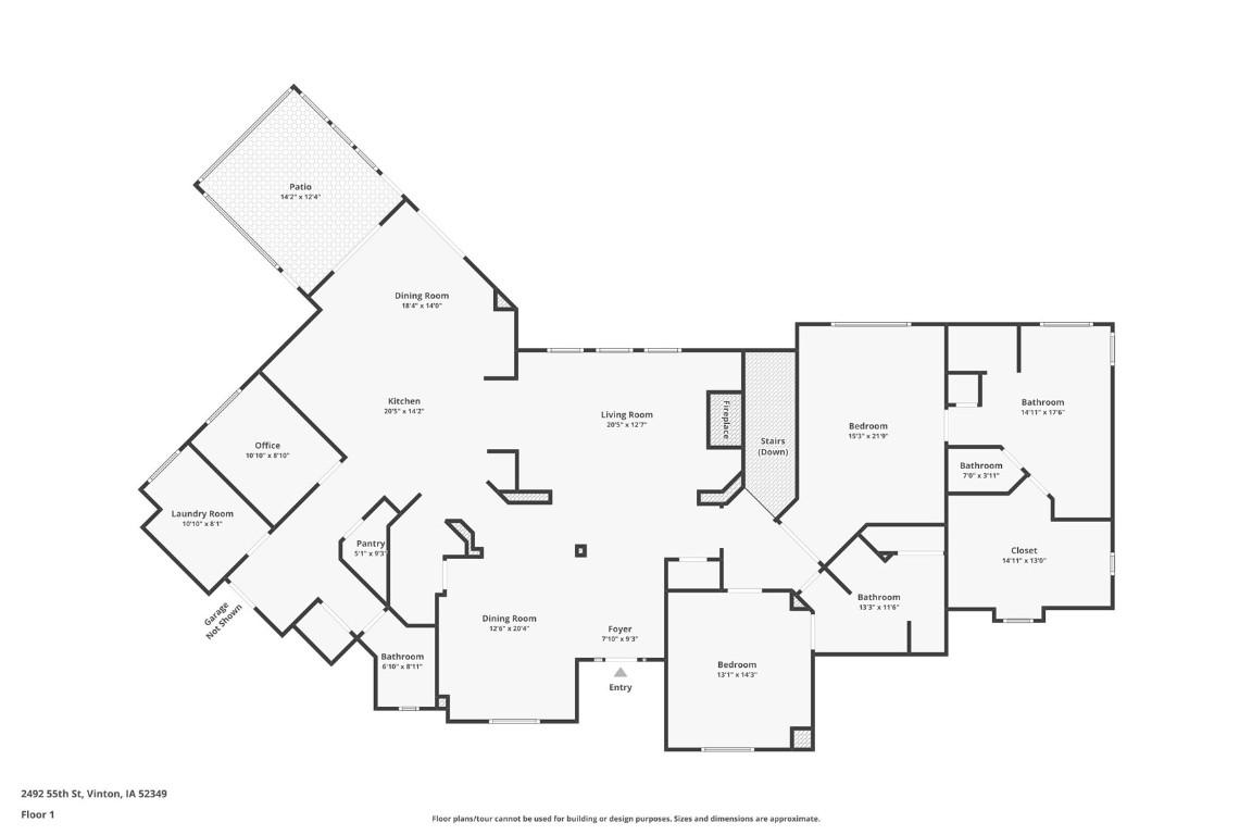 Vinton, Iowa, 52349, United States, 5 Bedrooms Bedrooms, ,6 BathroomsBathrooms,Residential,For Sale,1980405