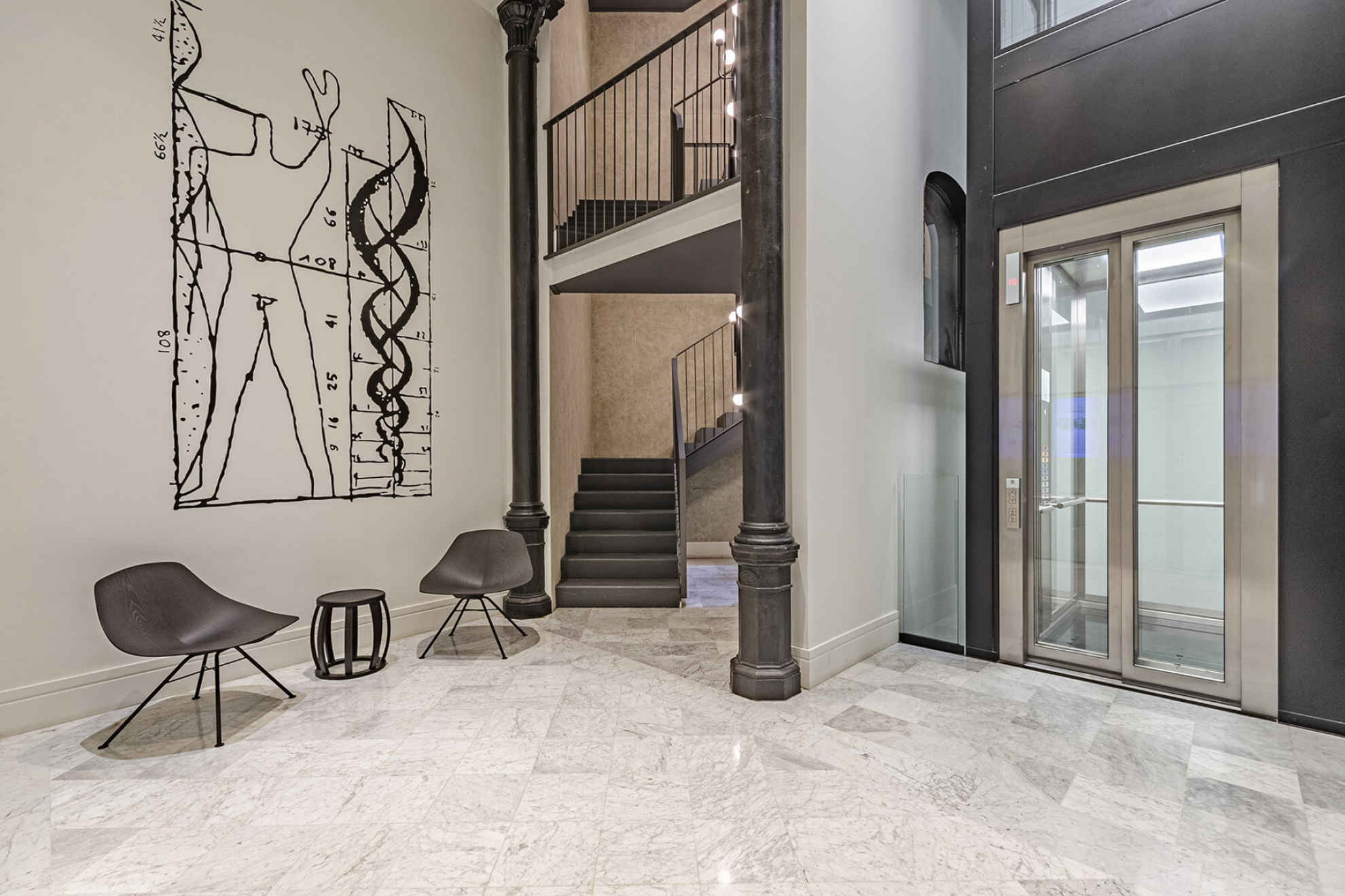  Great main apartment in luxury development in Eixample Dreta - 物件實景