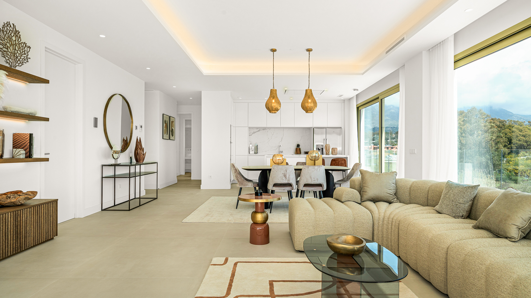  3-bedroom penthouse duplex with pool and sea views in Benalús, Marbella - 物件實景