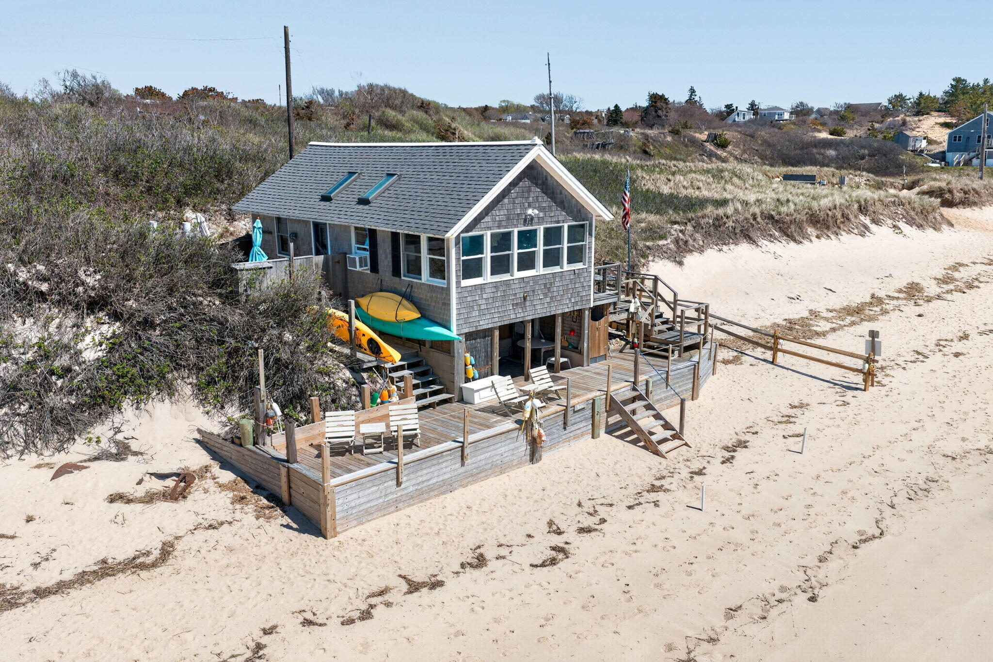  North Truro Beachfront Cottage with Private Bay Access - 物件實景