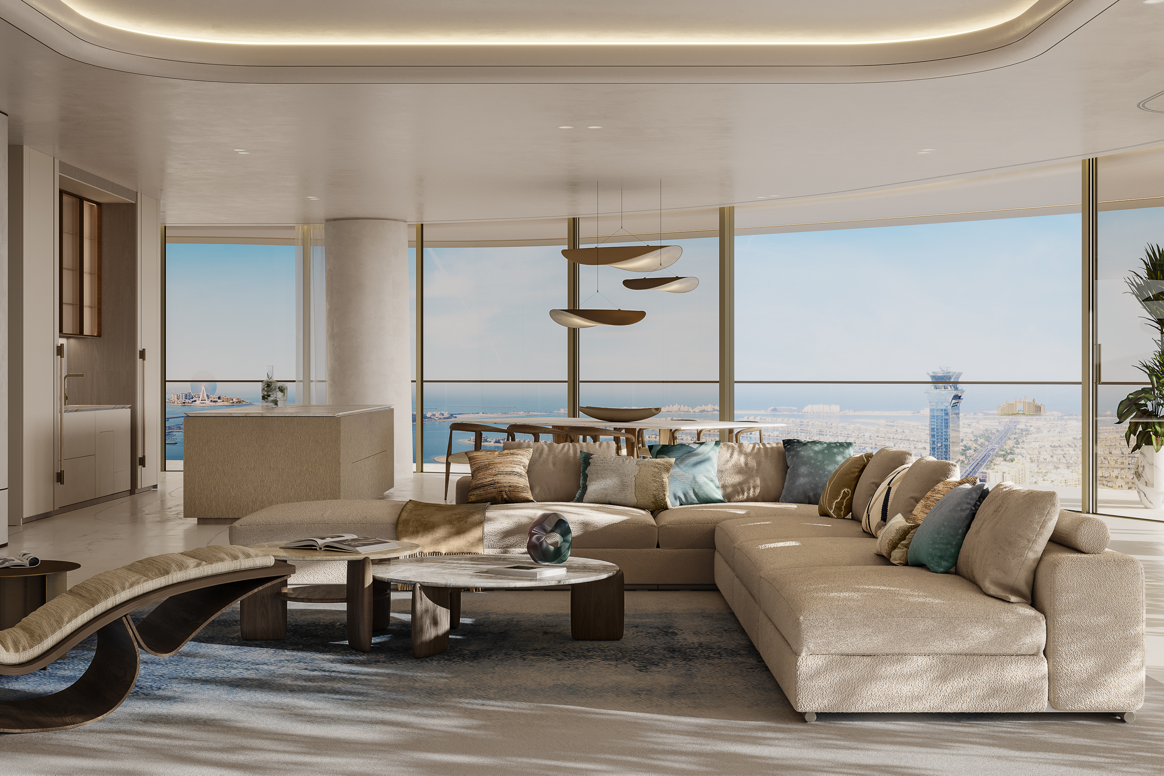  Stylish High-Floor Apartment on Palm Jumeirah - 物件實景
