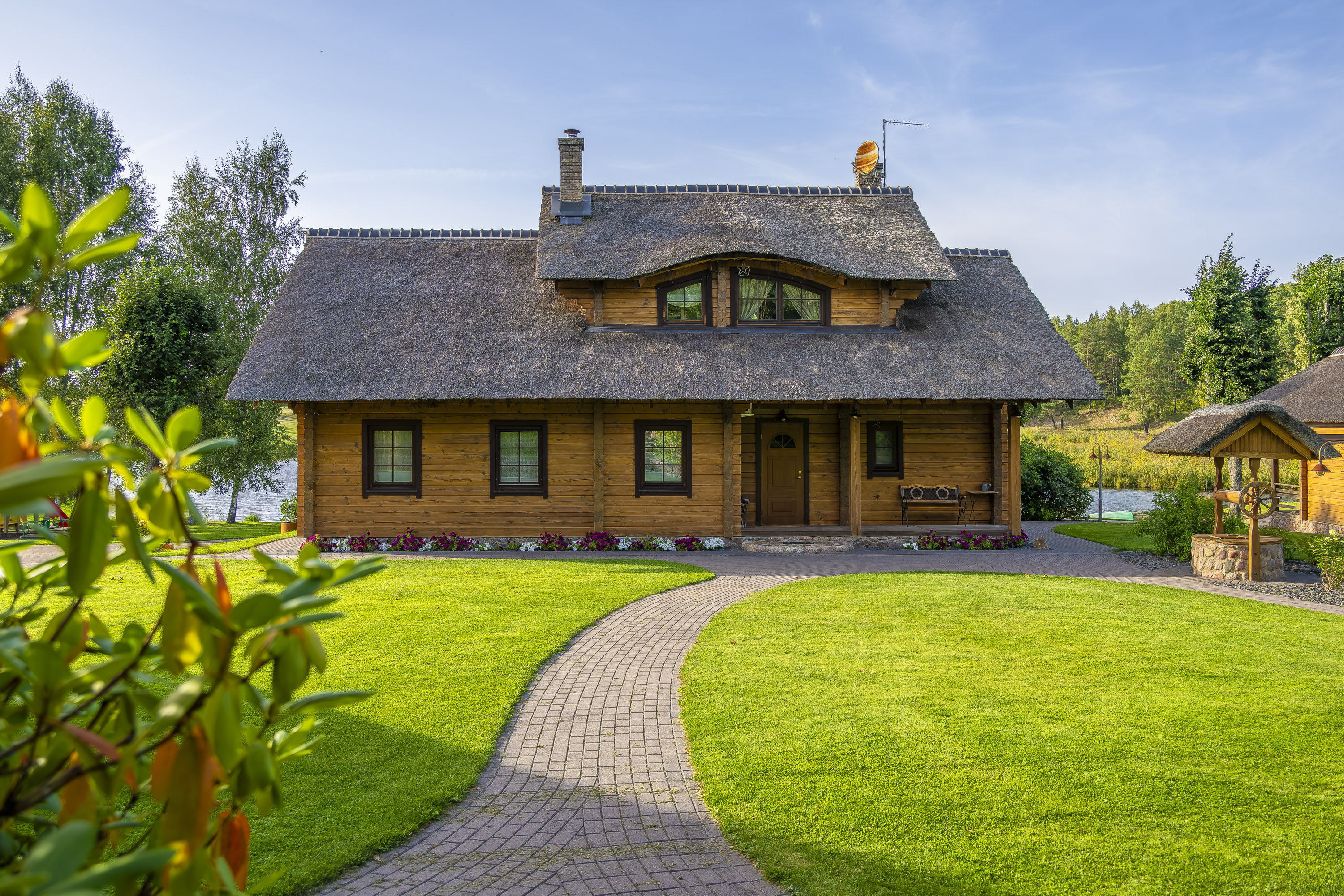  Romantic family homestead with a long lakeside - 物件實景
